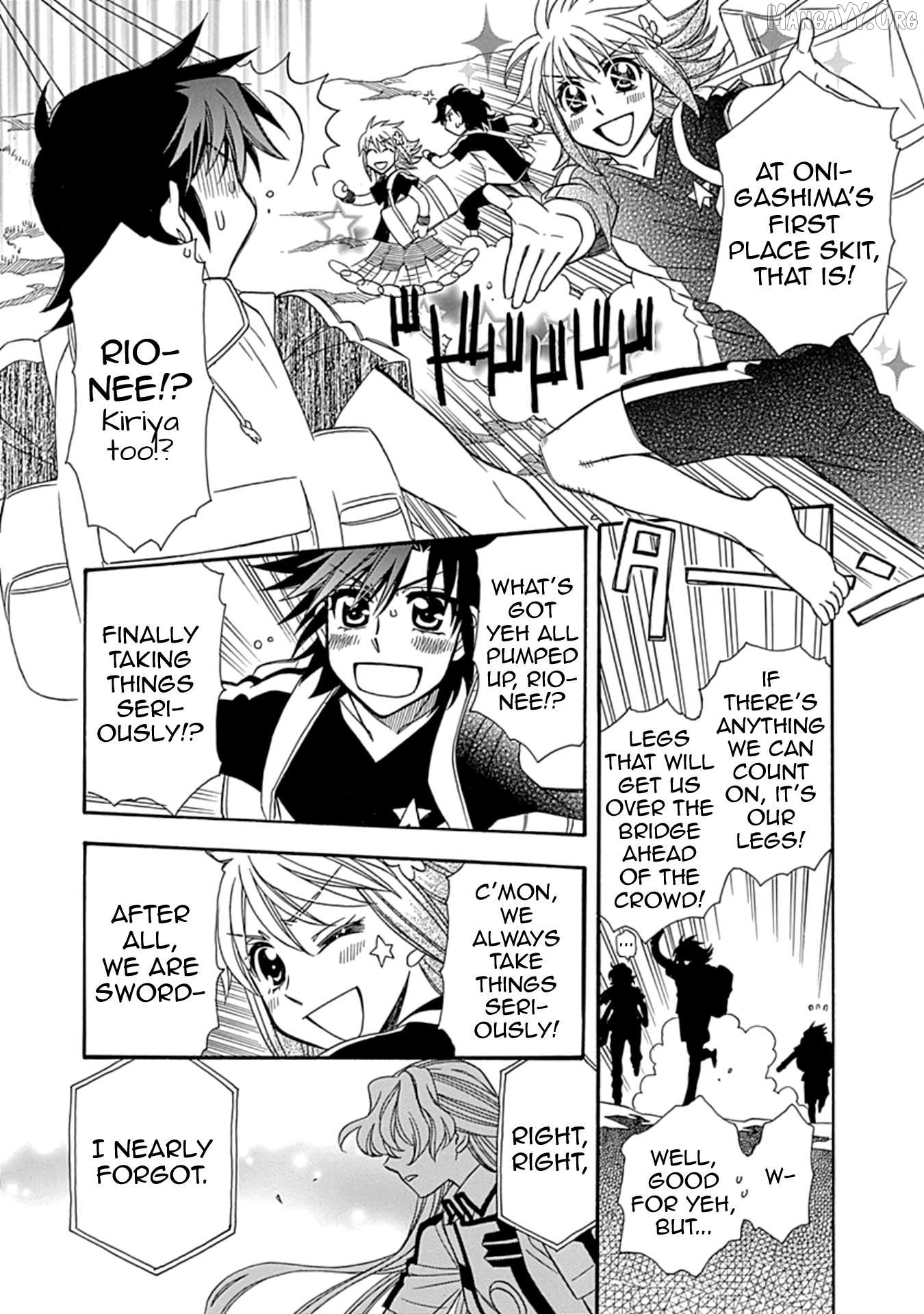 Hayate x Blade 2 Chapter 9 - Page 34