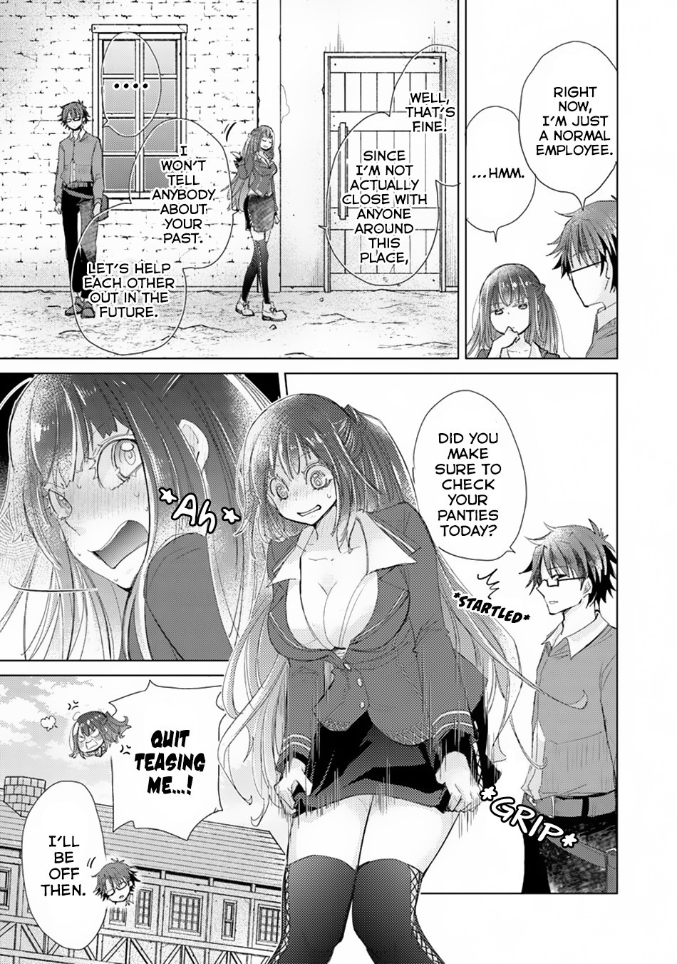 Hazure Skill “Kage ga Usui” o Motsu Guild Shokuin ga, Jitsu wa Densetsu no Ansatsusha Chapter 4 - Page 10