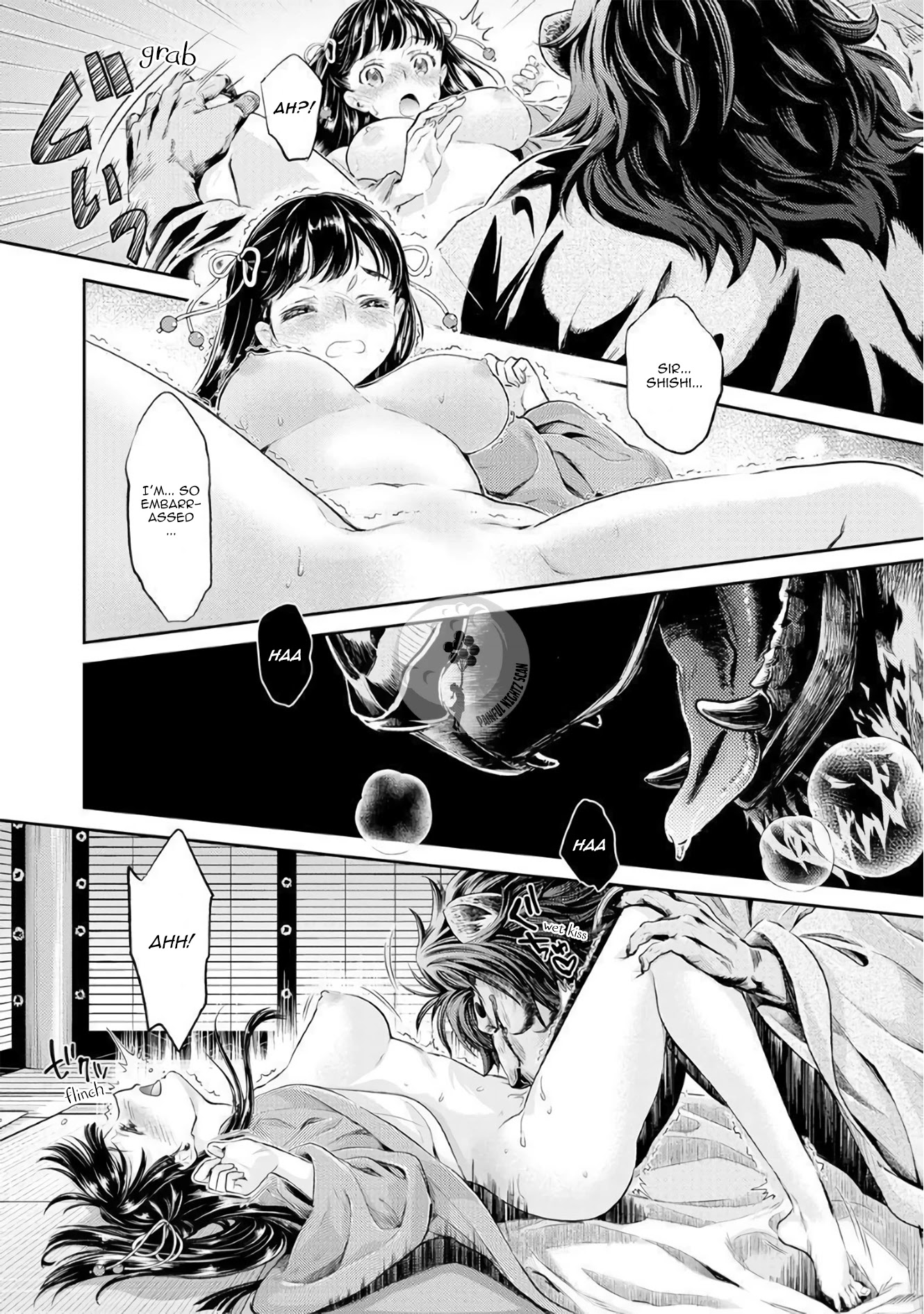 Heian Juukon Monogatari ~Juujin Danna-sama wa Shojo Hanayome wo Amaku Torokasu~ Chapter 1 - Page 25