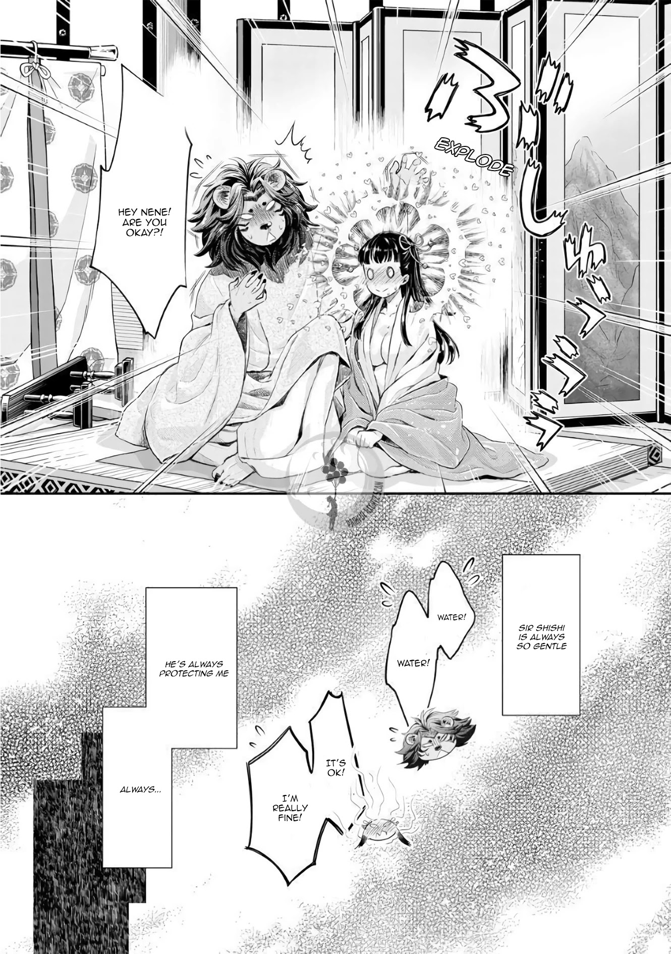 Heian Juukon Monogatari ~Juujin Danna-sama wa Shojo Hanayome wo Amaku Torokasu~ Chapter 1 - Page 31