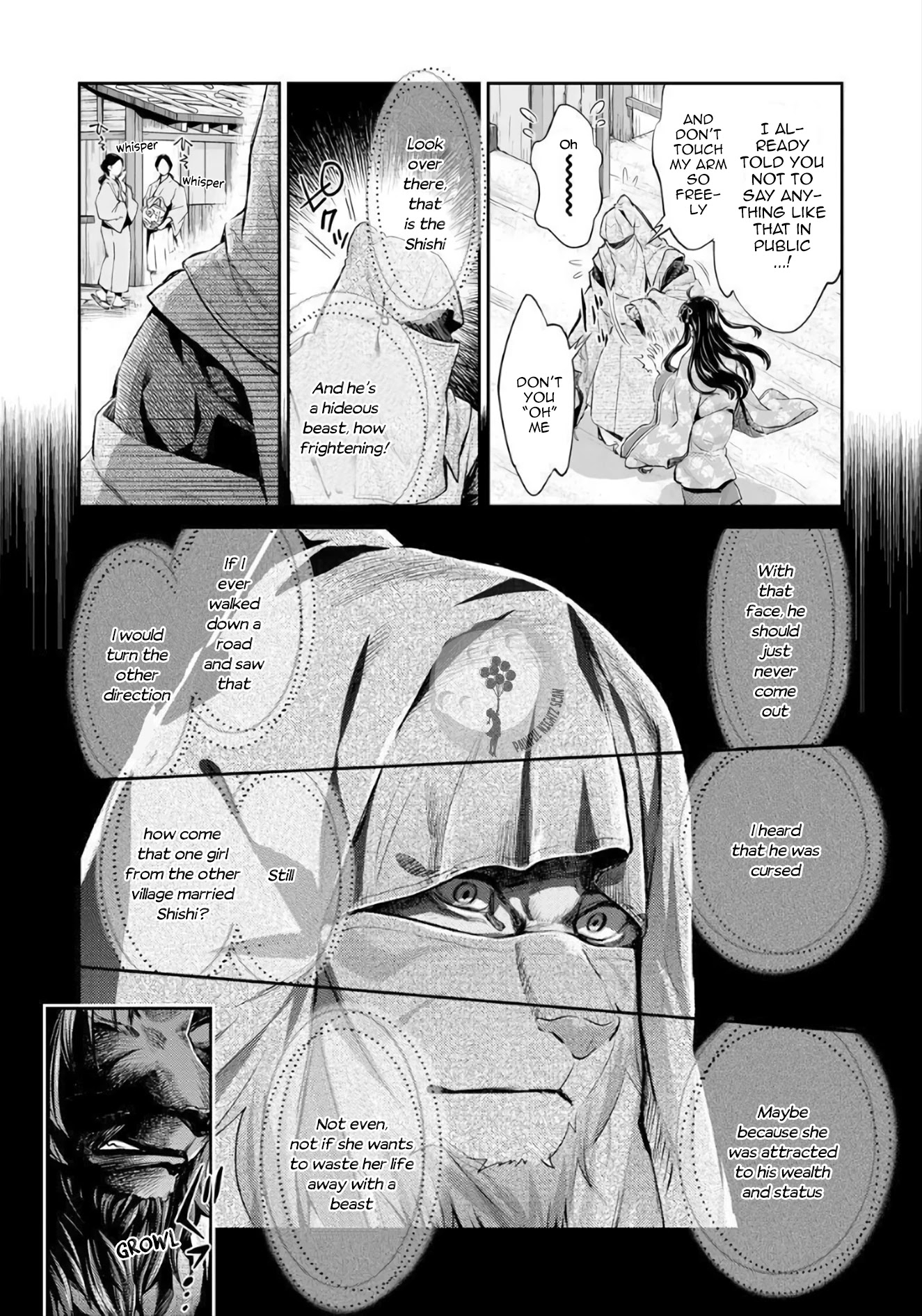 Heian Juukon Monogatari ~Juujin Danna-sama wa Shojo Hanayome wo Amaku Torokasu~ Chapter 2 - Page 20