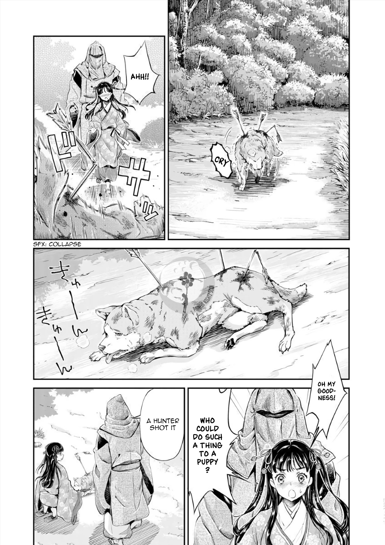 Heian Juukon Monogatari ~Juujin Danna-sama wa Shojo Hanayome wo Amaku Torokasu~ Chapter 2 - Page 23