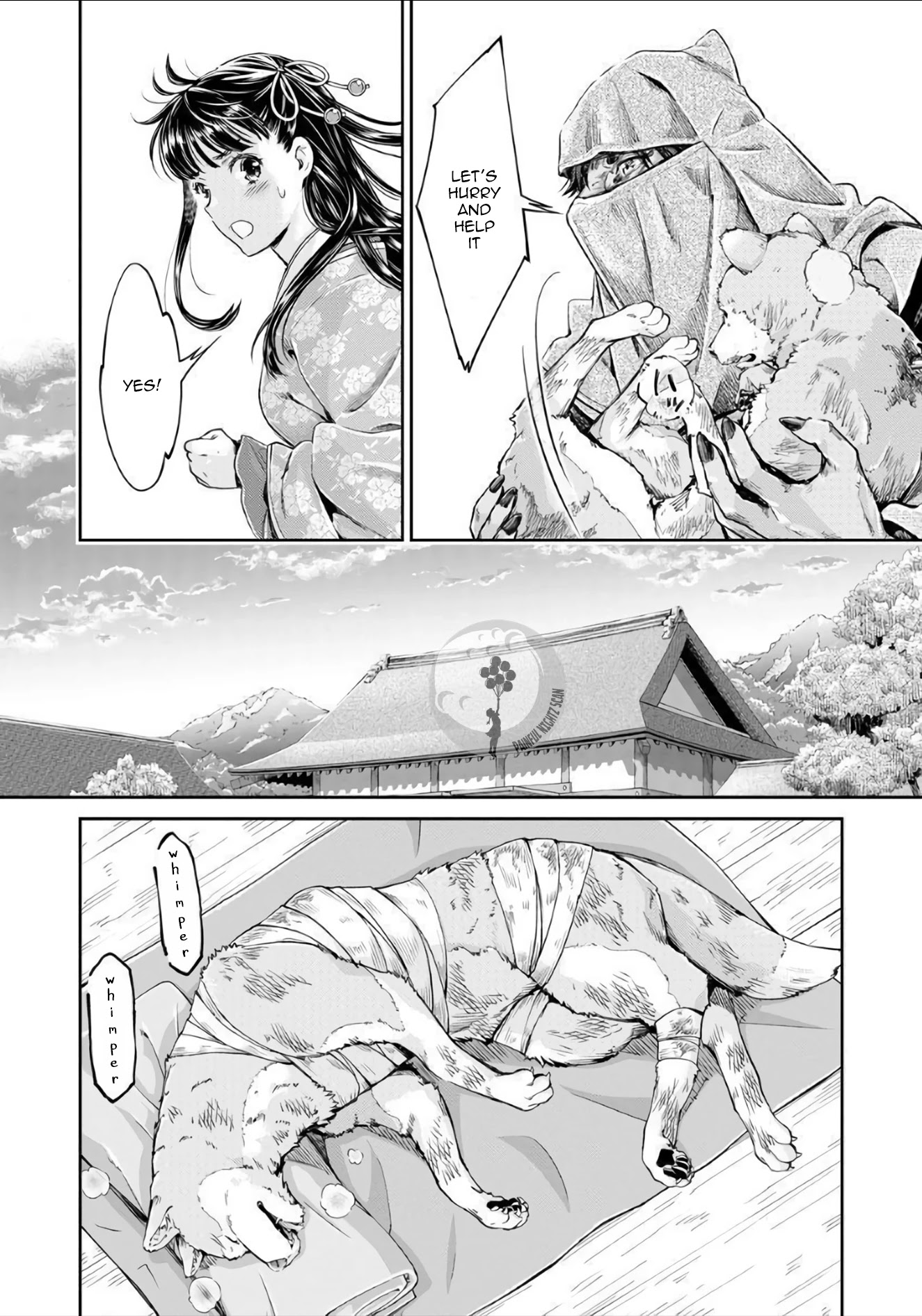 Heian Juukon Monogatari ~Juujin Danna-sama wa Shojo Hanayome wo Amaku Torokasu~ Chapter 2 - Page 24