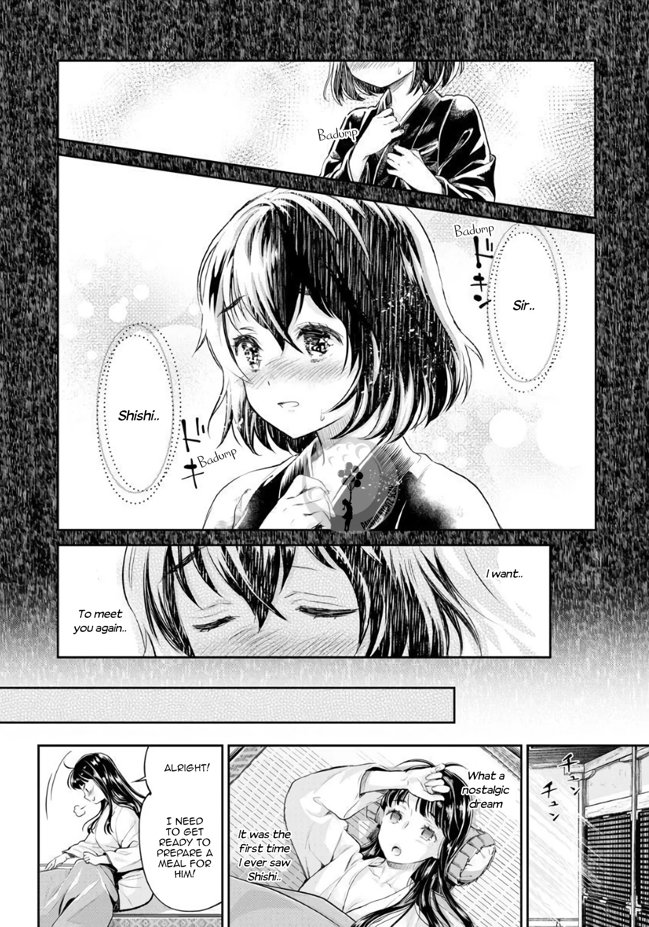 Heian Juukon Monogatari ~Juujin Danna-sama wa Shojo Hanayome wo Amaku Torokasu~ Chapter 2 - Page 6