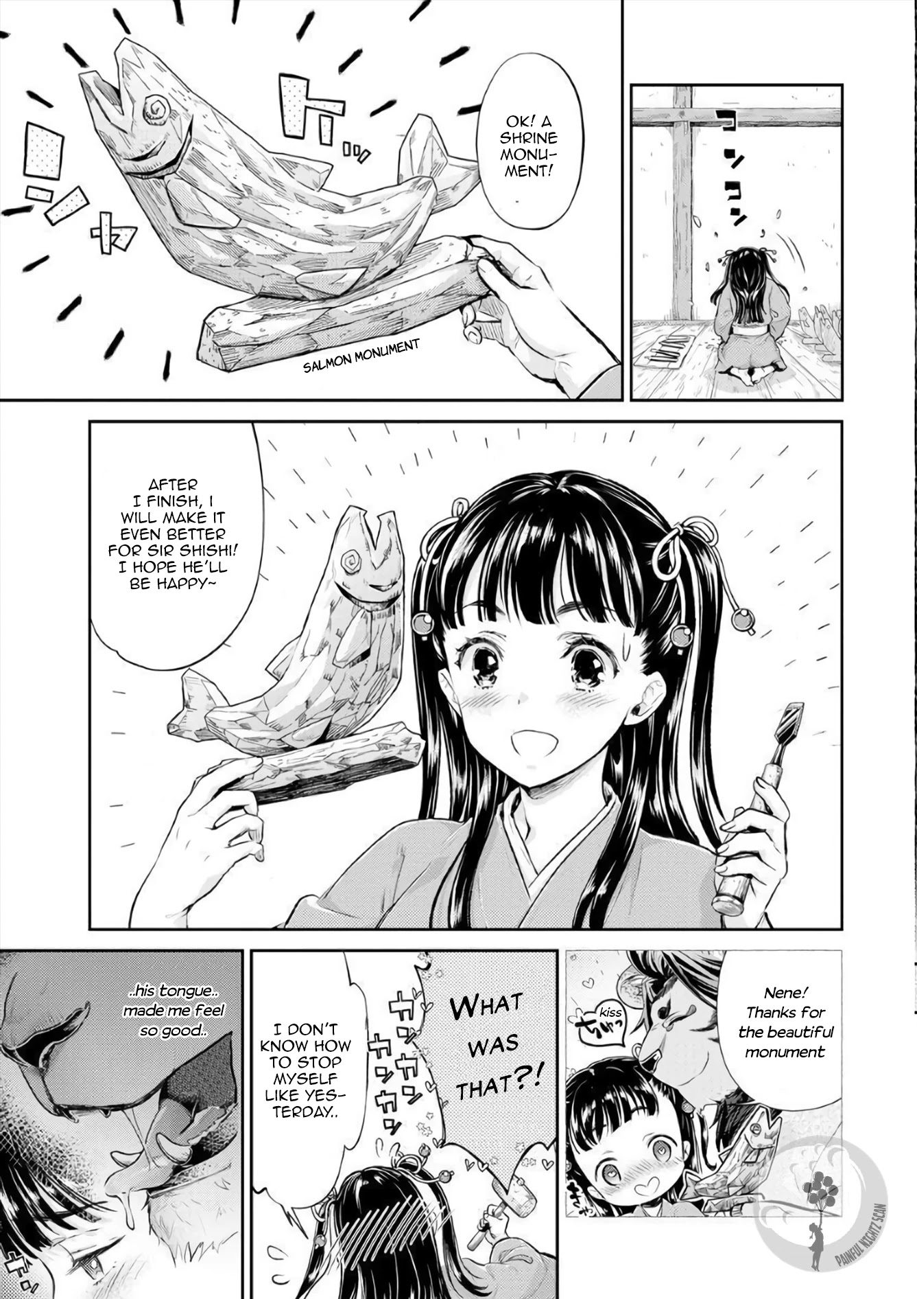Heian Juukon Monogatari ~Juujin Danna-sama wa Shojo Hanayome wo Amaku Torokasu~ Chapter 2 - Page 7