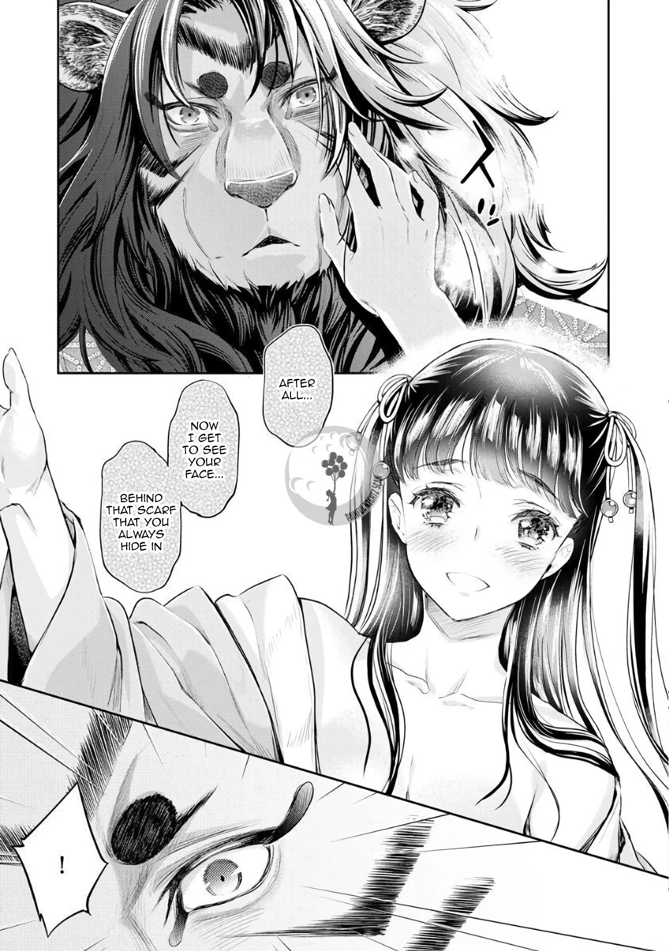 Heian Juukon Monogatari ~Juujin Danna-sama wa Shojo Hanayome wo Amaku Torokasu~ Chapter 3 - Page 25