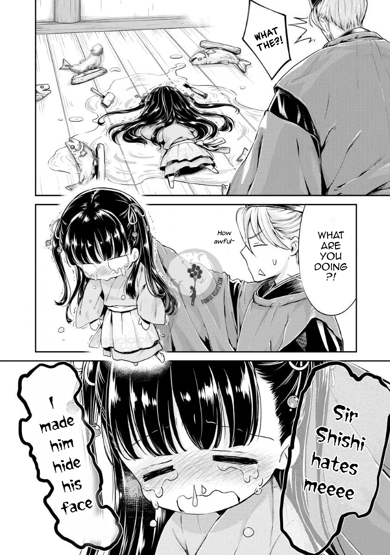 Heian Juukon Monogatari ~Juujin Danna-sama wa Shojo Hanayome wo Amaku Torokasu~ Chapter 3 - Page 8