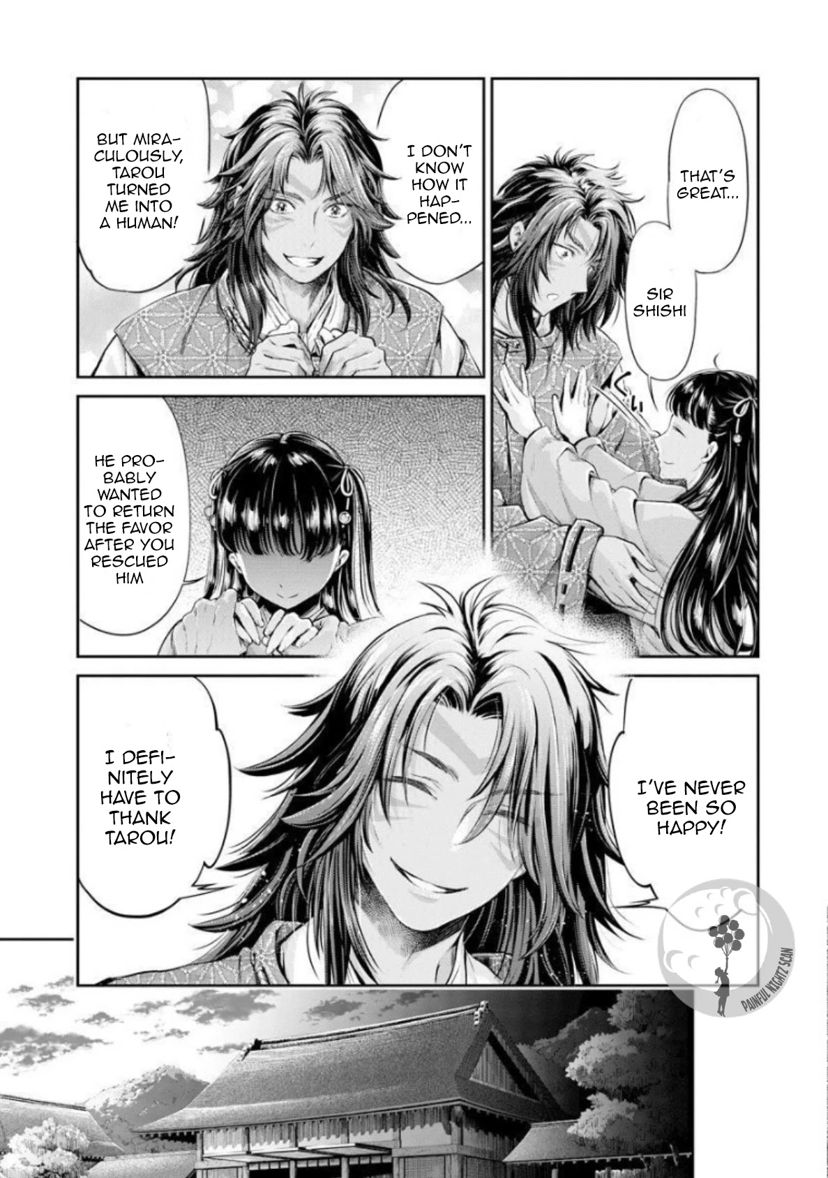 Heian Juukon Monogatari ~Juujin Danna-sama wa Shojo Hanayome wo Amaku Torokasu~ Chapter 4 - Page 13