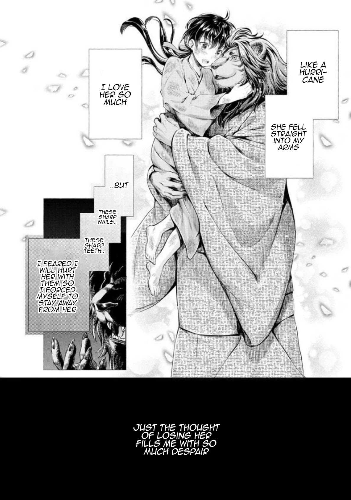 Heian Juukon Monogatari ~Juujin Danna-sama wa Shojo Hanayome wo Amaku Torokasu~ Chapter 5 - Page 22