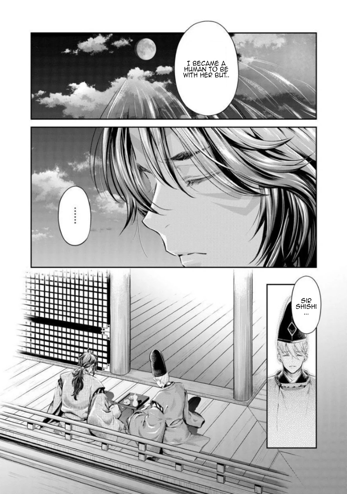 Heian Juukon Monogatari ~Juujin Danna-sama wa Shojo Hanayome wo Amaku Torokasu~ Chapter 5 - Page 24