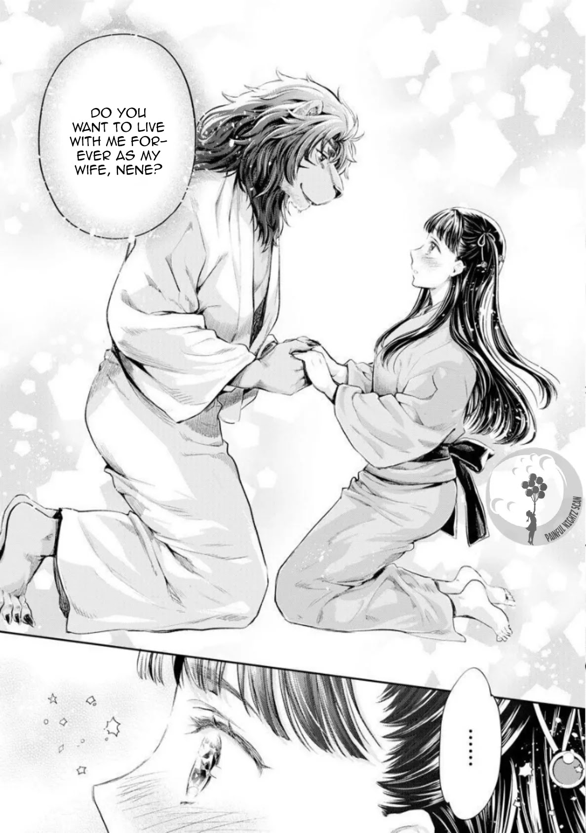 Heian Juukon Monogatari ~Juujin Danna-sama wa Shojo Hanayome wo Amaku Torokasu~ Chapter 6 - Page 13