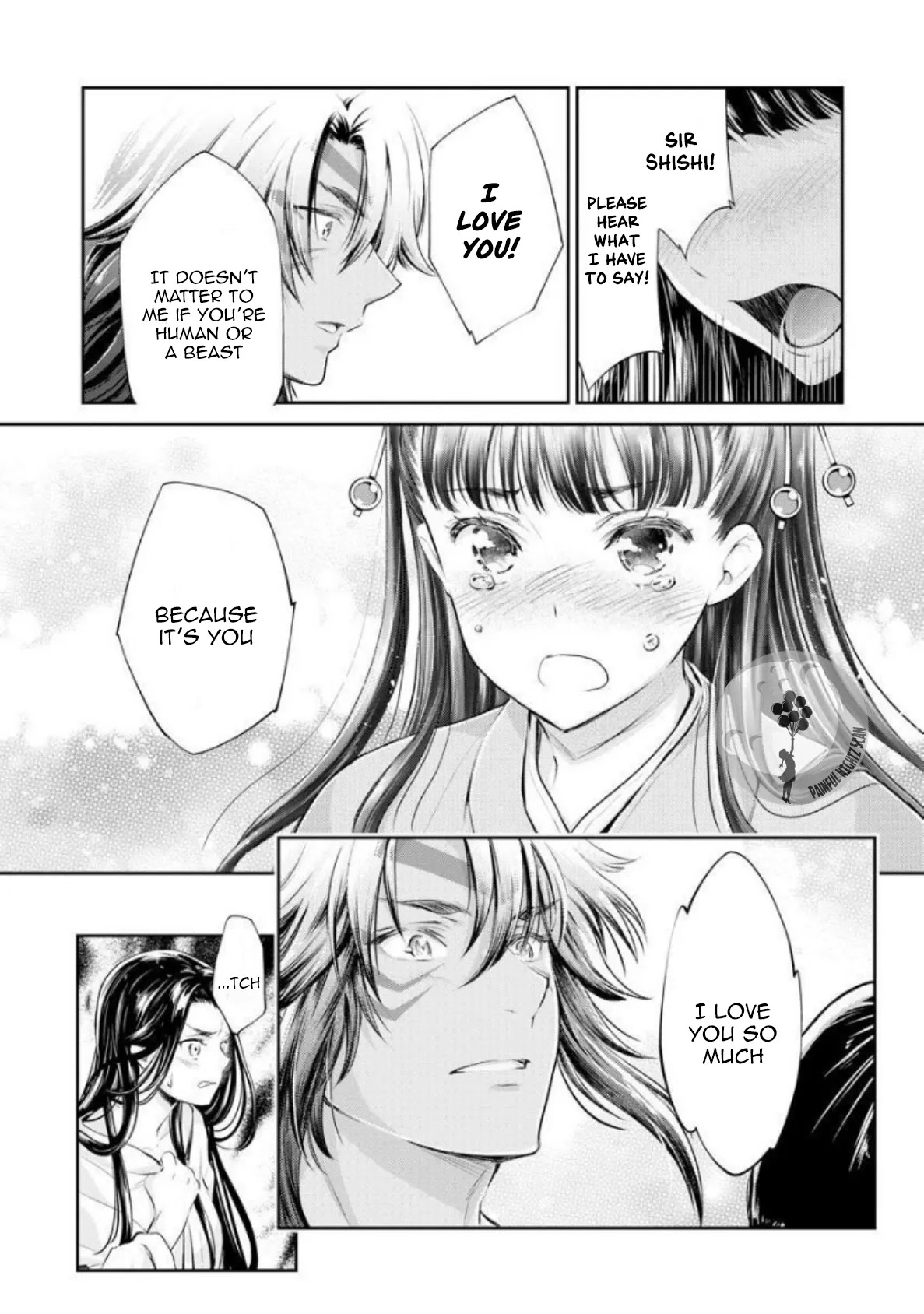 Heian Juukon Monogatari ~Juujin Danna-sama wa Shojo Hanayome wo Amaku Torokasu~ Chapter 6 - Page 4