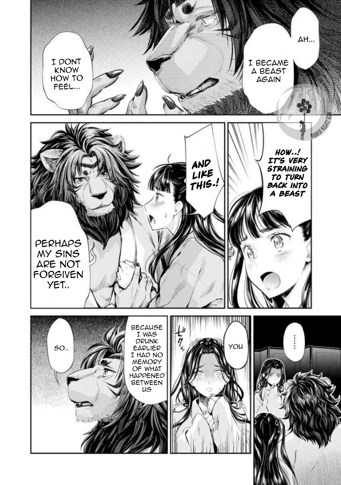 Heian Juukon Monogatari ~Juujin Danna-sama wa Shojo Hanayome wo Amaku Torokasu~ Chapter 6 - Page 8