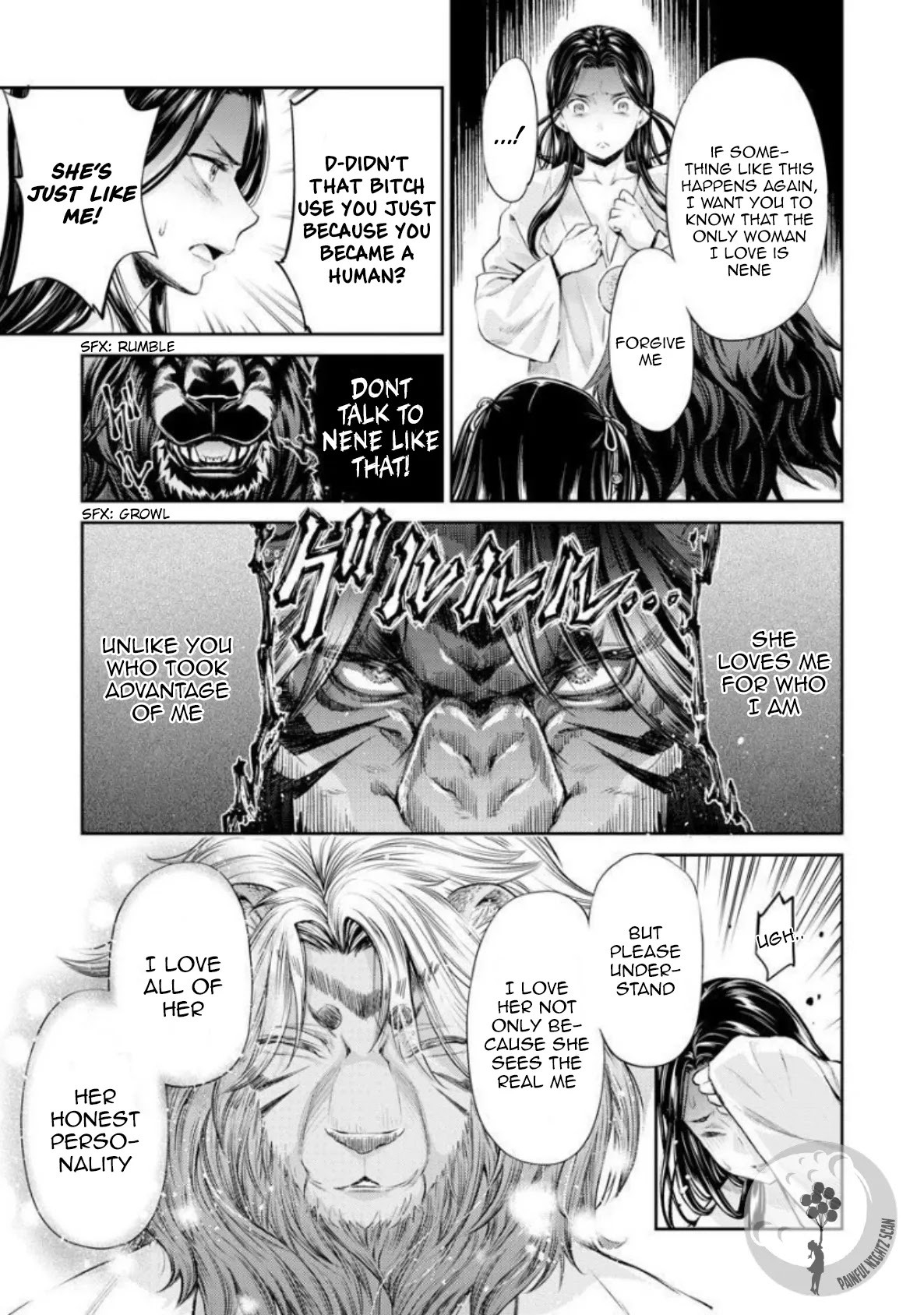 Heian Juukon Monogatari ~Juujin Danna-sama wa Shojo Hanayome wo Amaku Torokasu~ Chapter 6 - Page 9