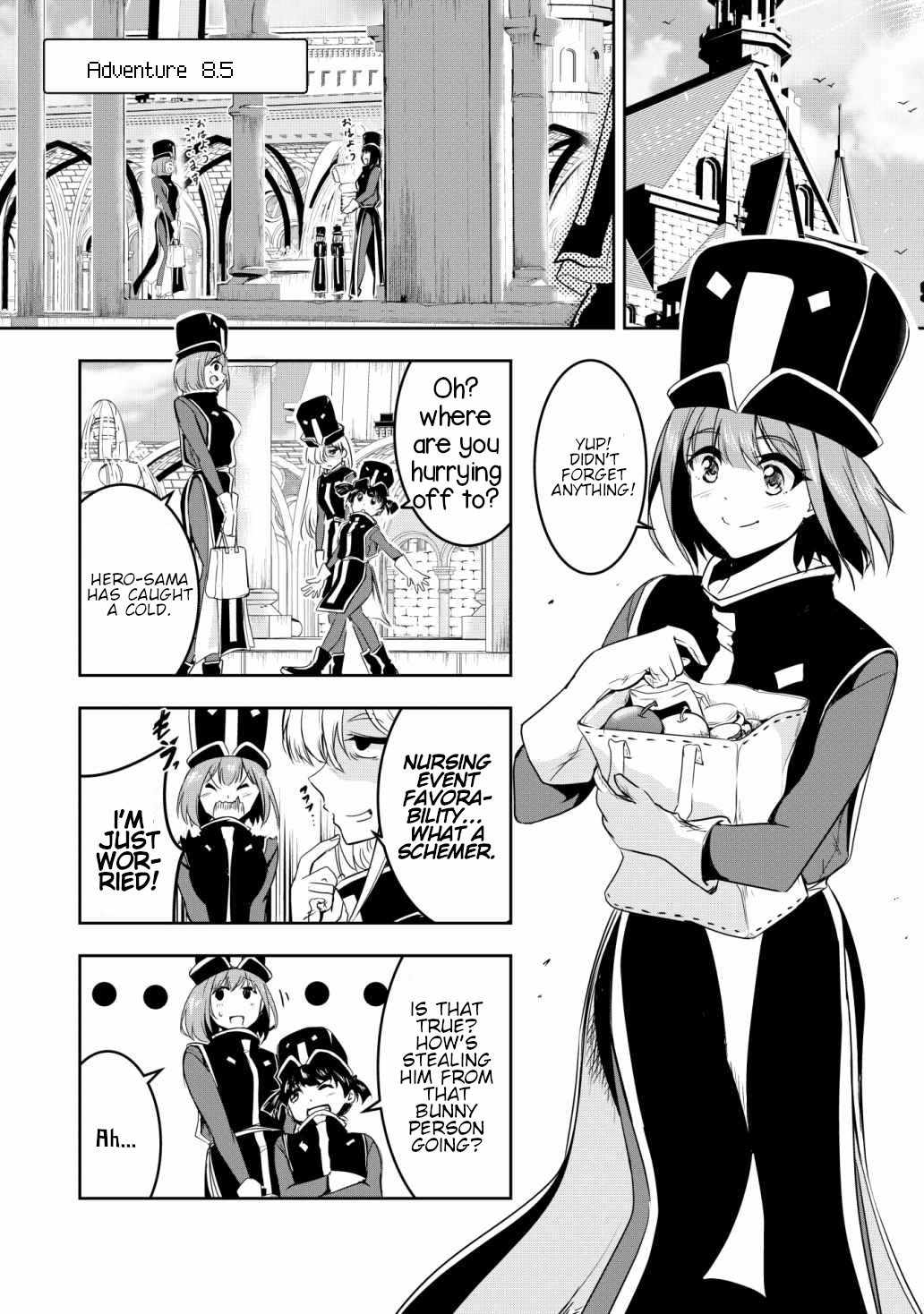 Hero-kun Won’t Set Out! Chapter 8.5 - Page 1