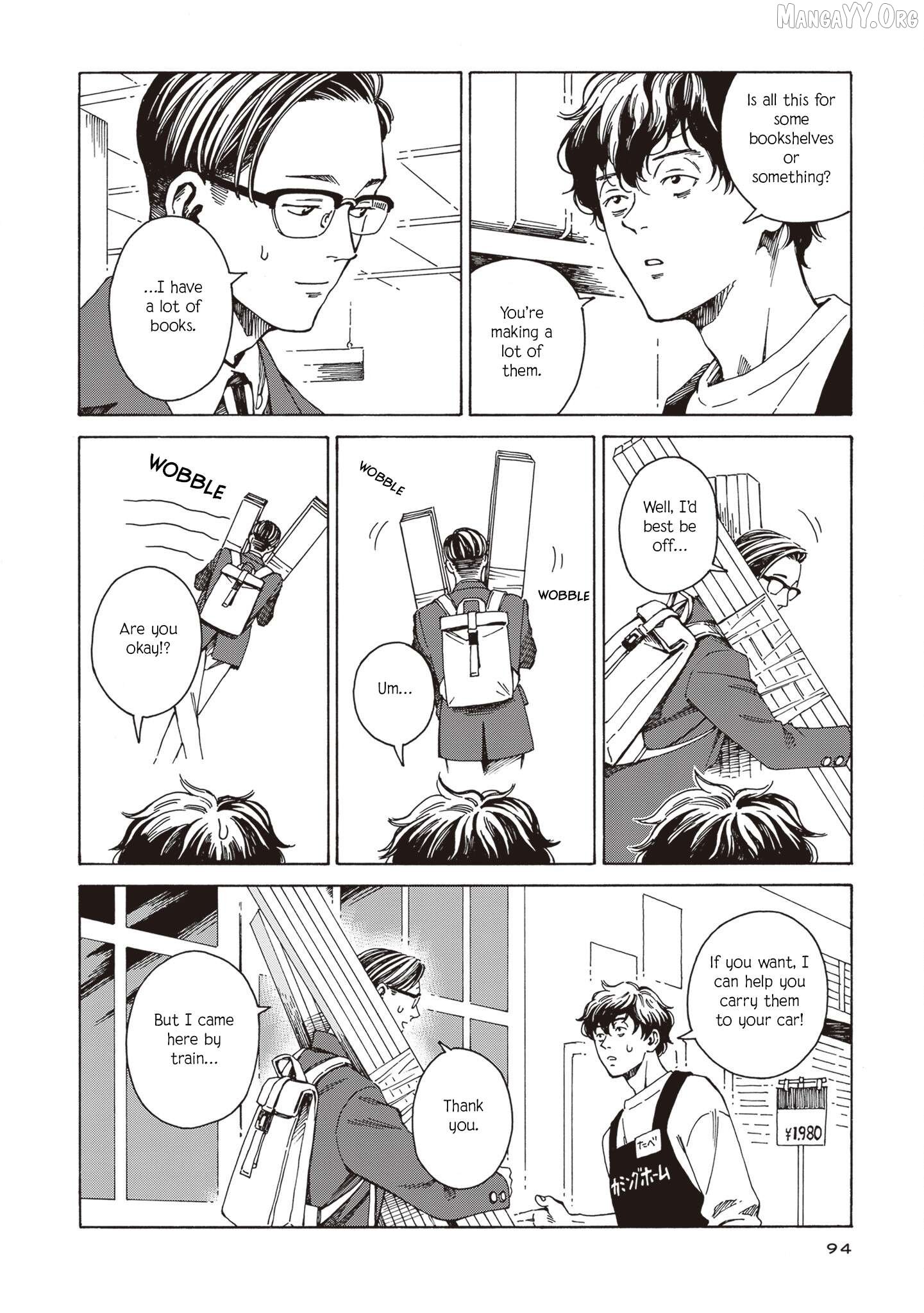 Hon nara Uruhodo Chapter 4 - Page 8