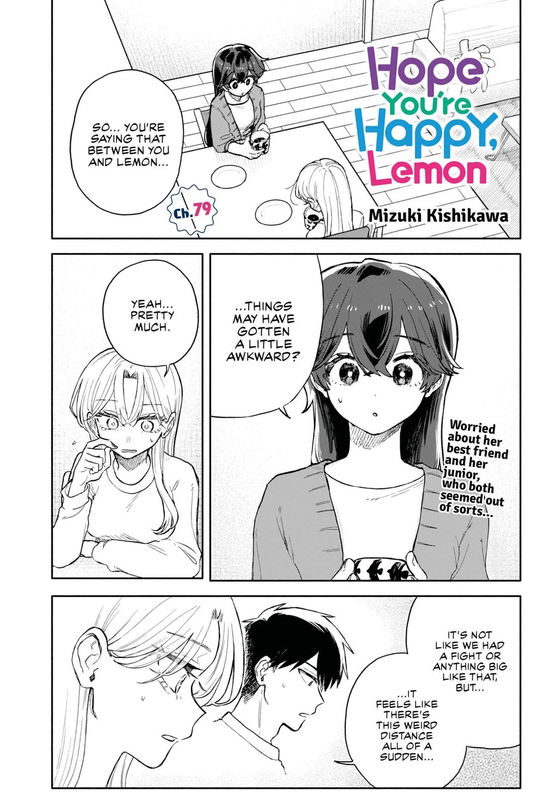 Hope You’re Happy, Lemon Chapter 79 - Page 1