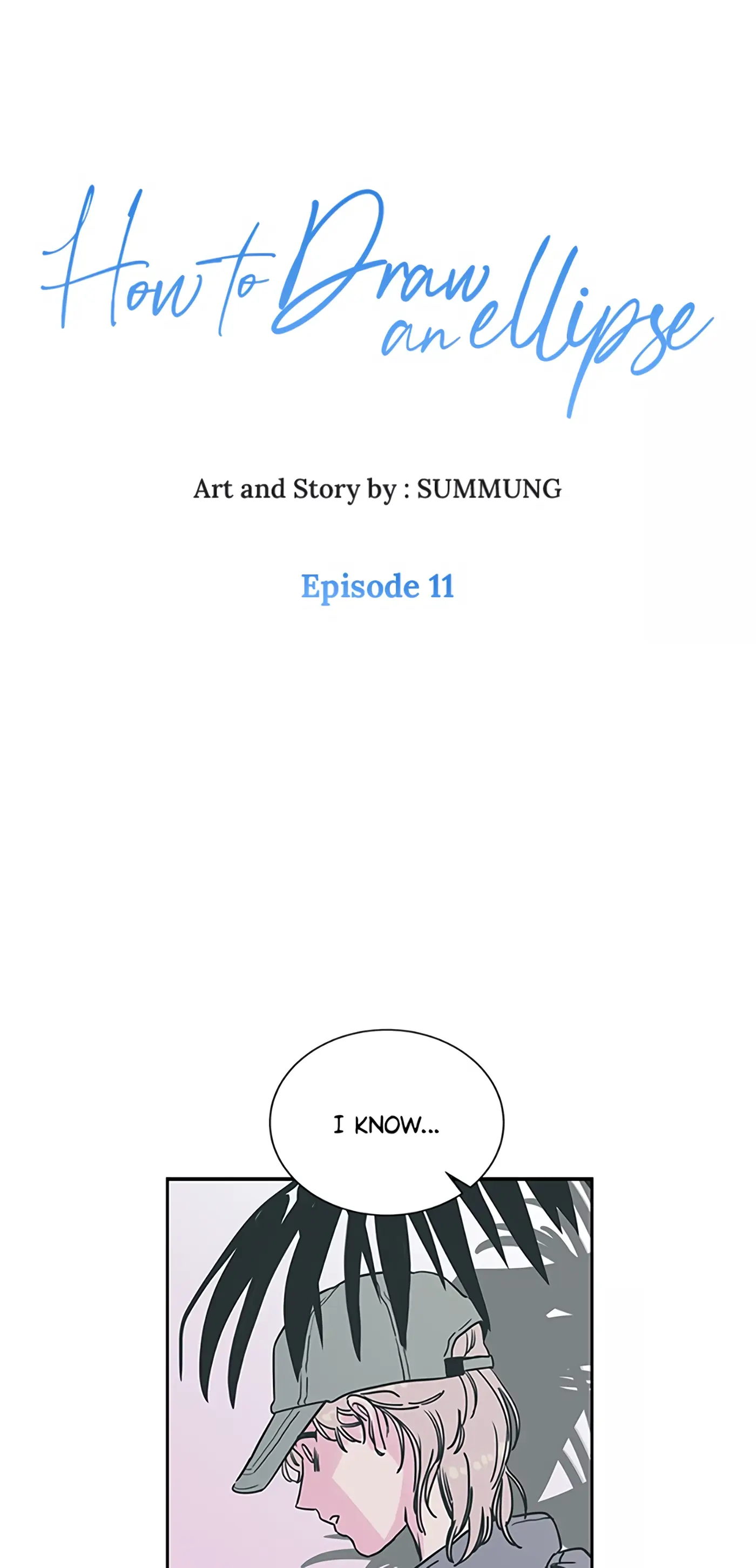 How to Draw an Ellipse Chapter 11 - Page 1