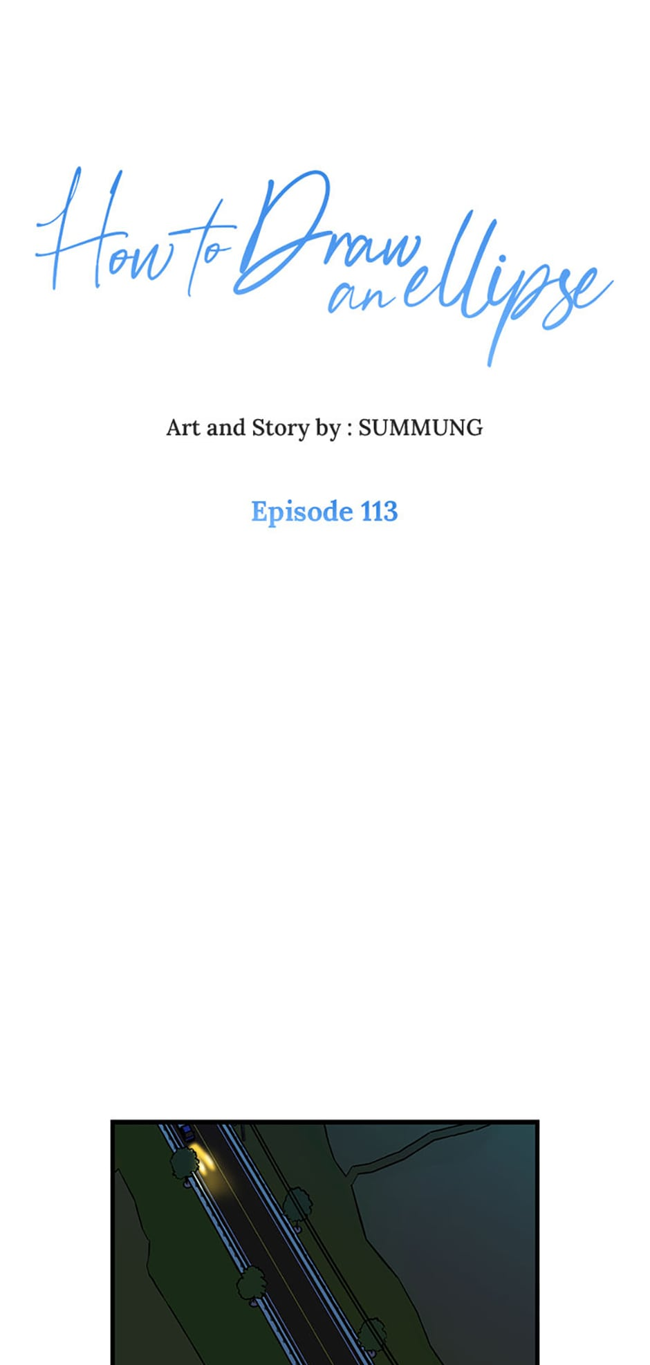 How to Draw an Ellipse Chapter 113 - Page 1