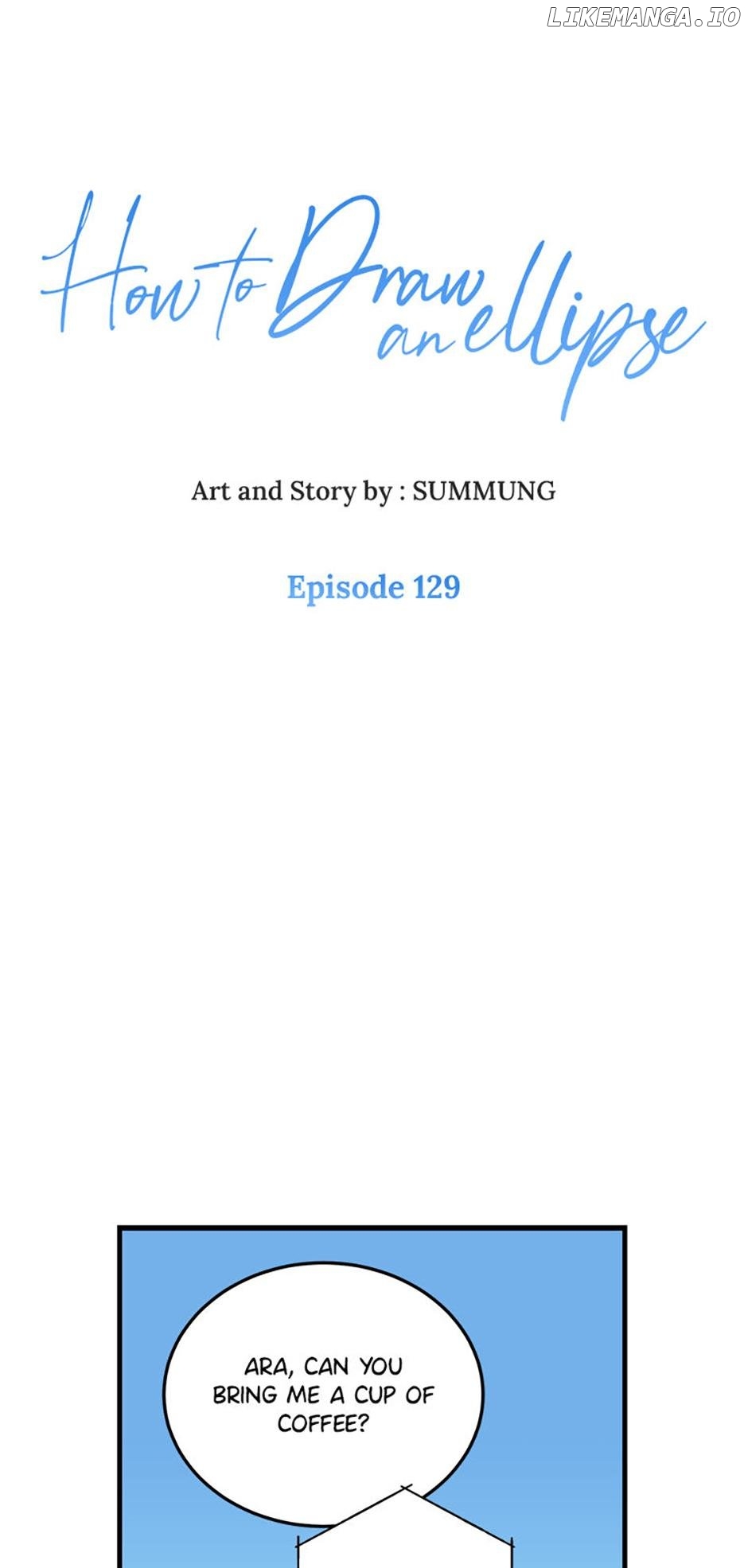 How to Draw an Ellipse Chapter 129 - Page 1