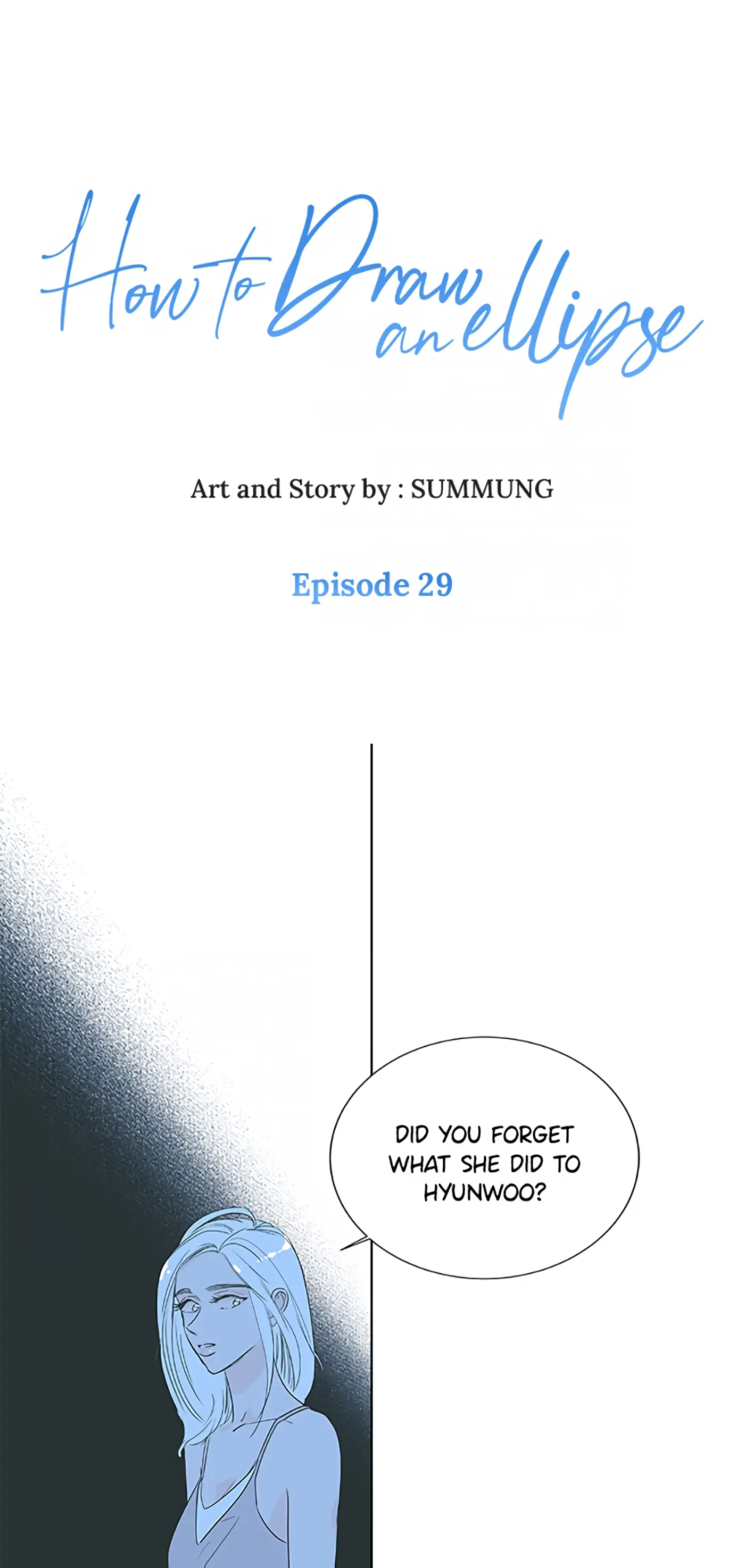 How to Draw an Ellipse Chapter 29 - Page 1