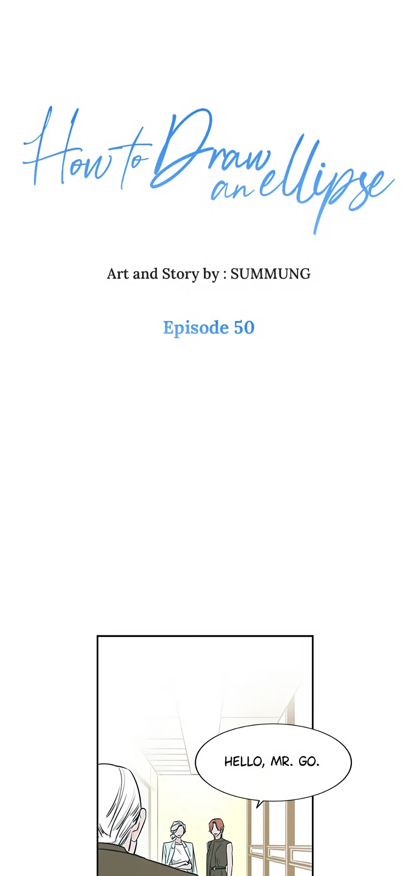 How to Draw an Ellipse Chapter 50 - Page 1