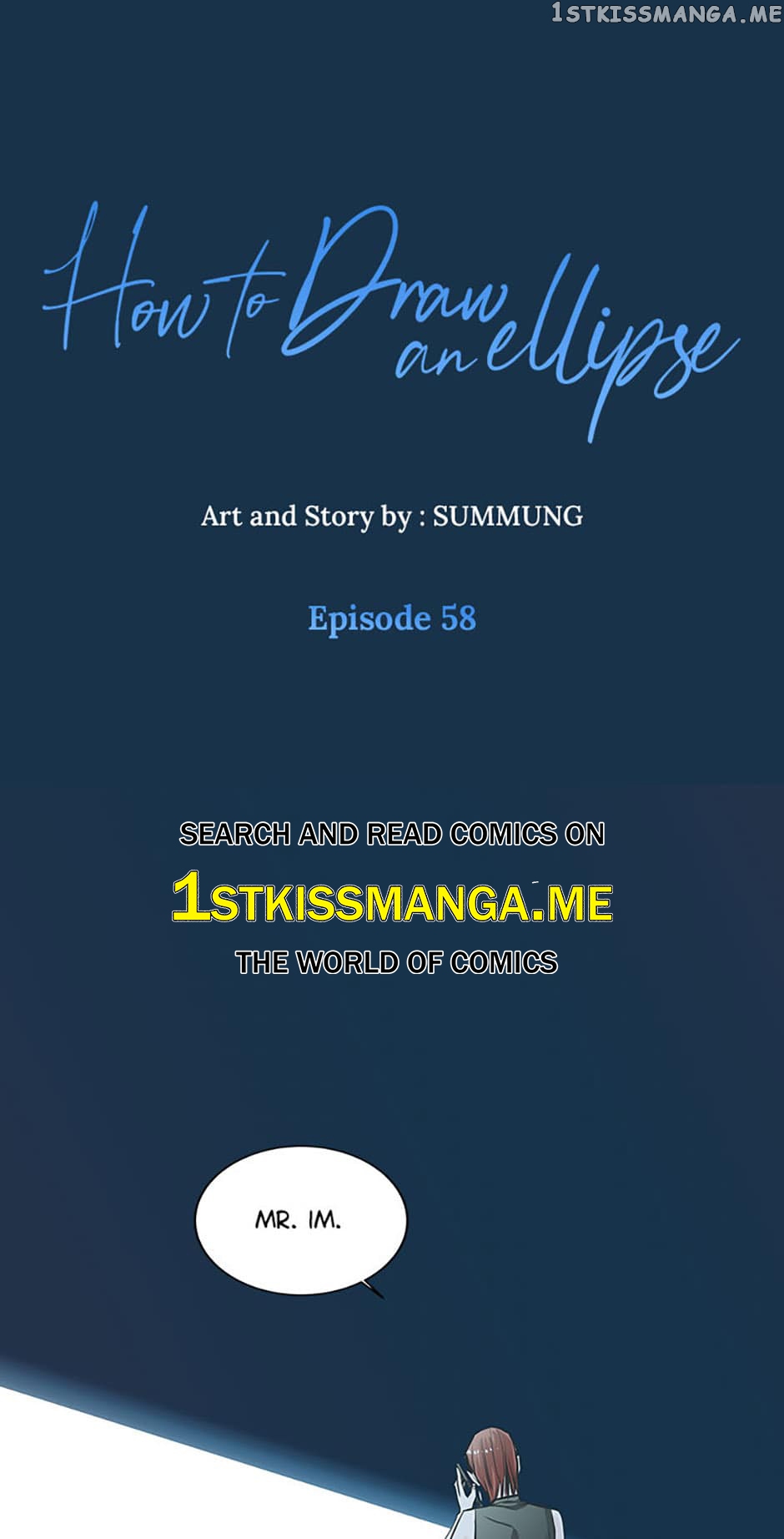 How to Draw an Ellipse Chapter 58 - Page 1