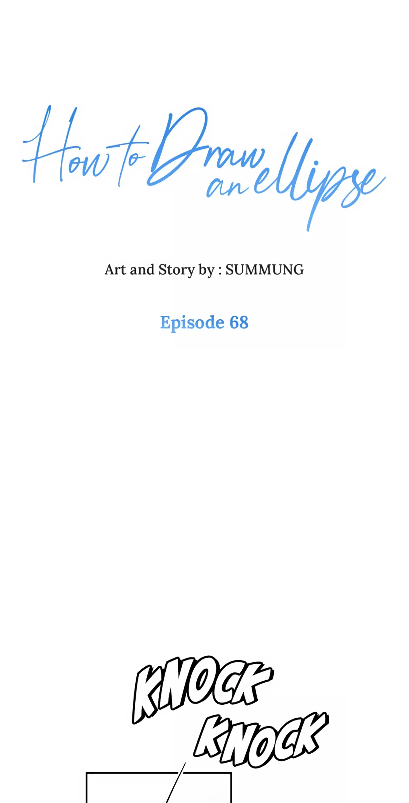 How to Draw an Ellipse Chapter 68 - Page 1