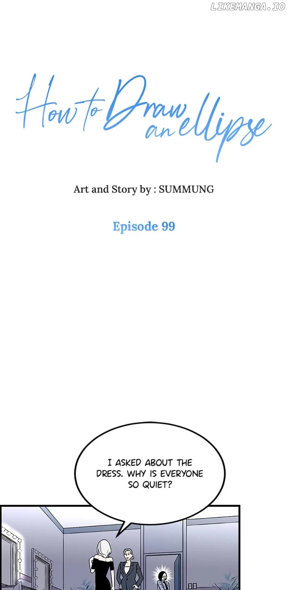 How to Draw an Ellipse Chapter 99 - Page 1