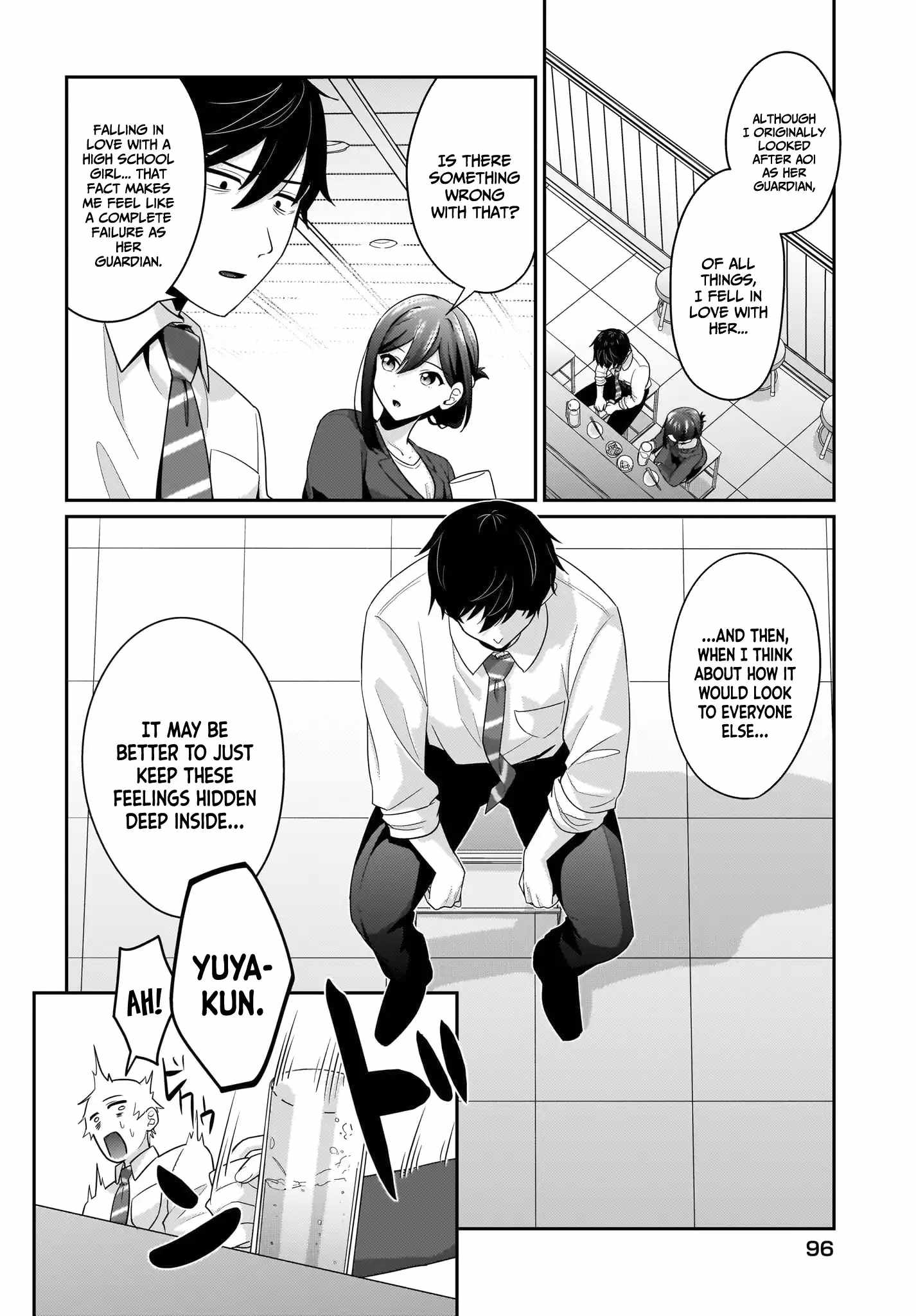I, a Tired Office Worker, Start Living Together With a Beautiful Highschool Girl Whom I Met Again After 7 Years Chapter 11 - Page 11
