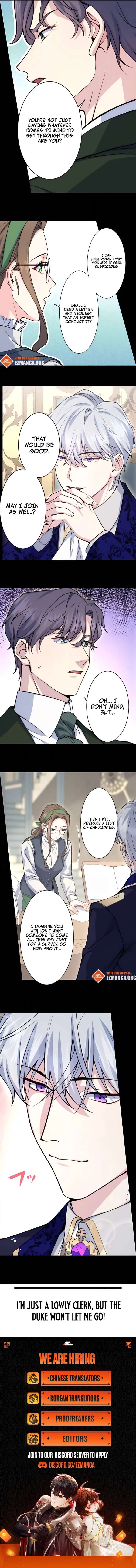 I am a Lowly Clerk, but the Grand Duke Wouldn’t Let Me Go Chapter 2 - Page 4