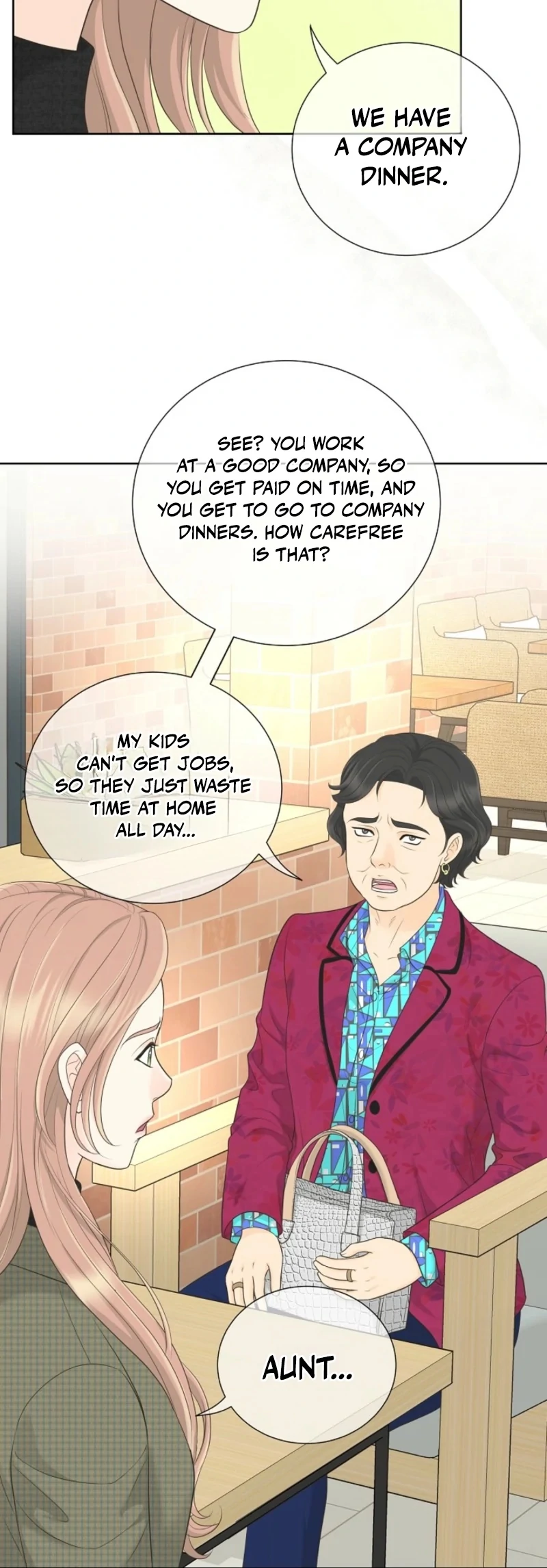 I Became a Fake Family With My Boss Chapter 38 - Page 51