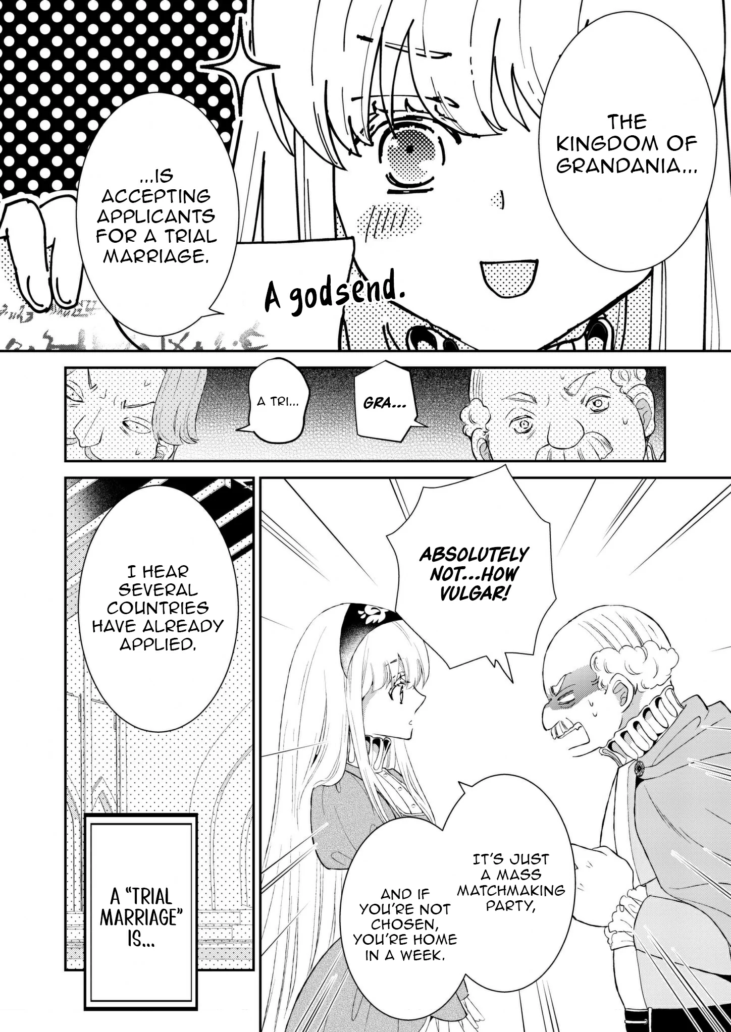 I Don’t Want to Marry the Handsome Crown Prince of a Superpower!! Chapter 1 - Page 7