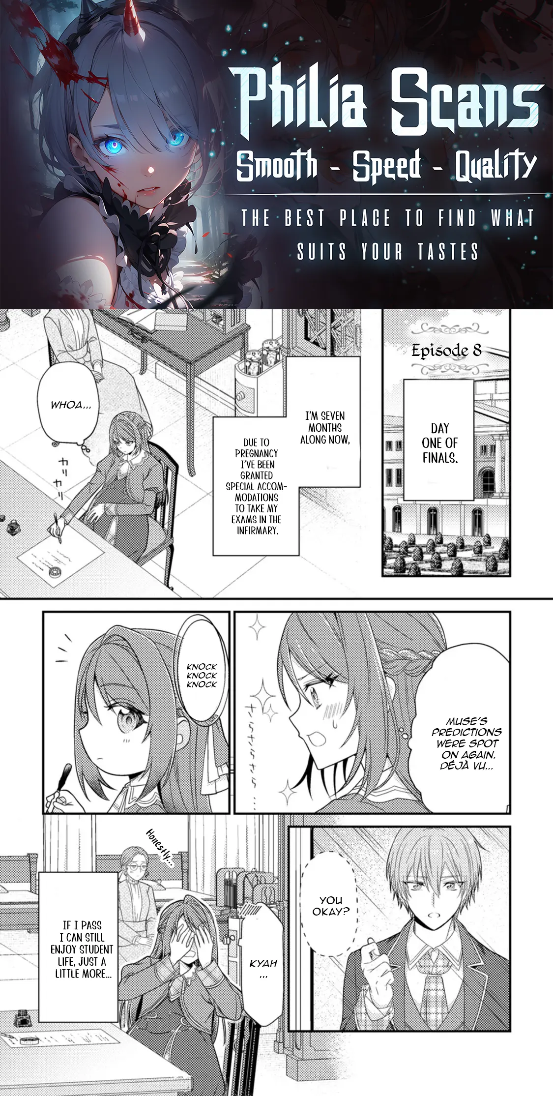 I Got Pregnant Before the Heroine Arrived ~I Was Supposed to Be a Doomed Villainess, but Apparently That’s Not the Case~ Chapter 8 - Page 1