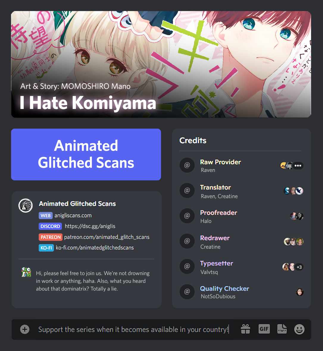 I Hate Komiyama Chapter 1 - Page 1