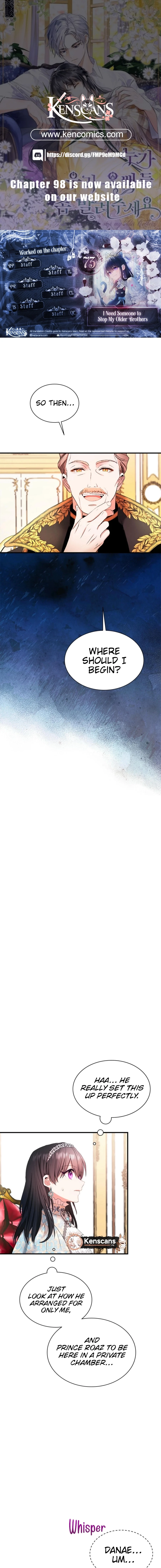 I Need Someone to Stop My Older Brothers Chapter 73 - Page 1