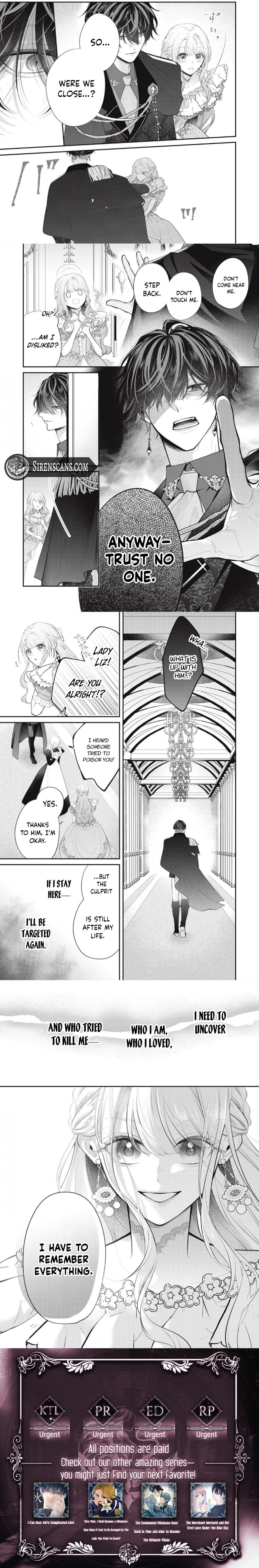 I Quit Pretending to Be a Dull, Incompetent Noble Lady Chapter 1 - Page 5