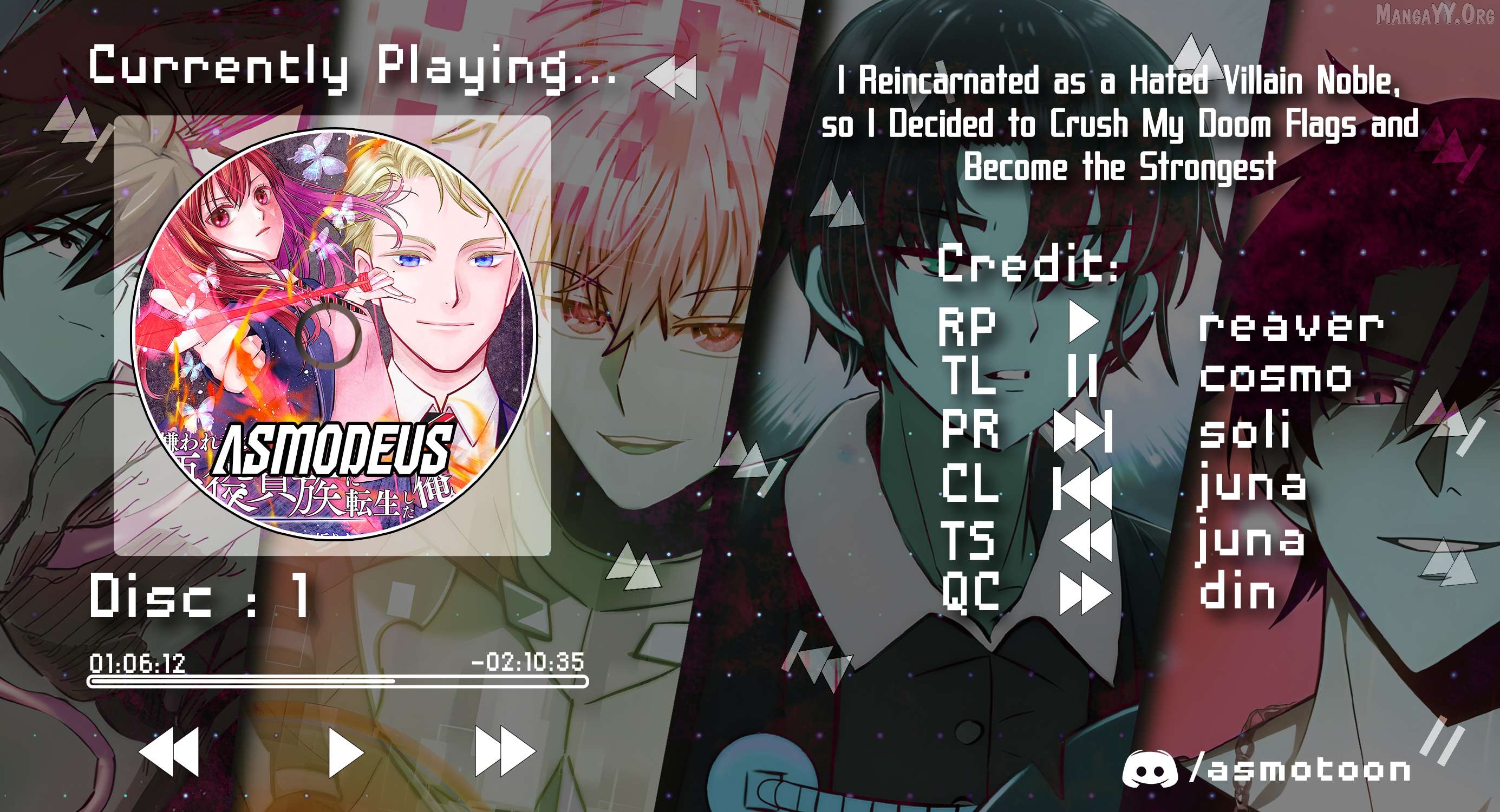 I Reincarnated as a Hated Villain Noble, So I Decided to Crush My Doom Flags and Become the Strongest Chapter 1 - Page 1