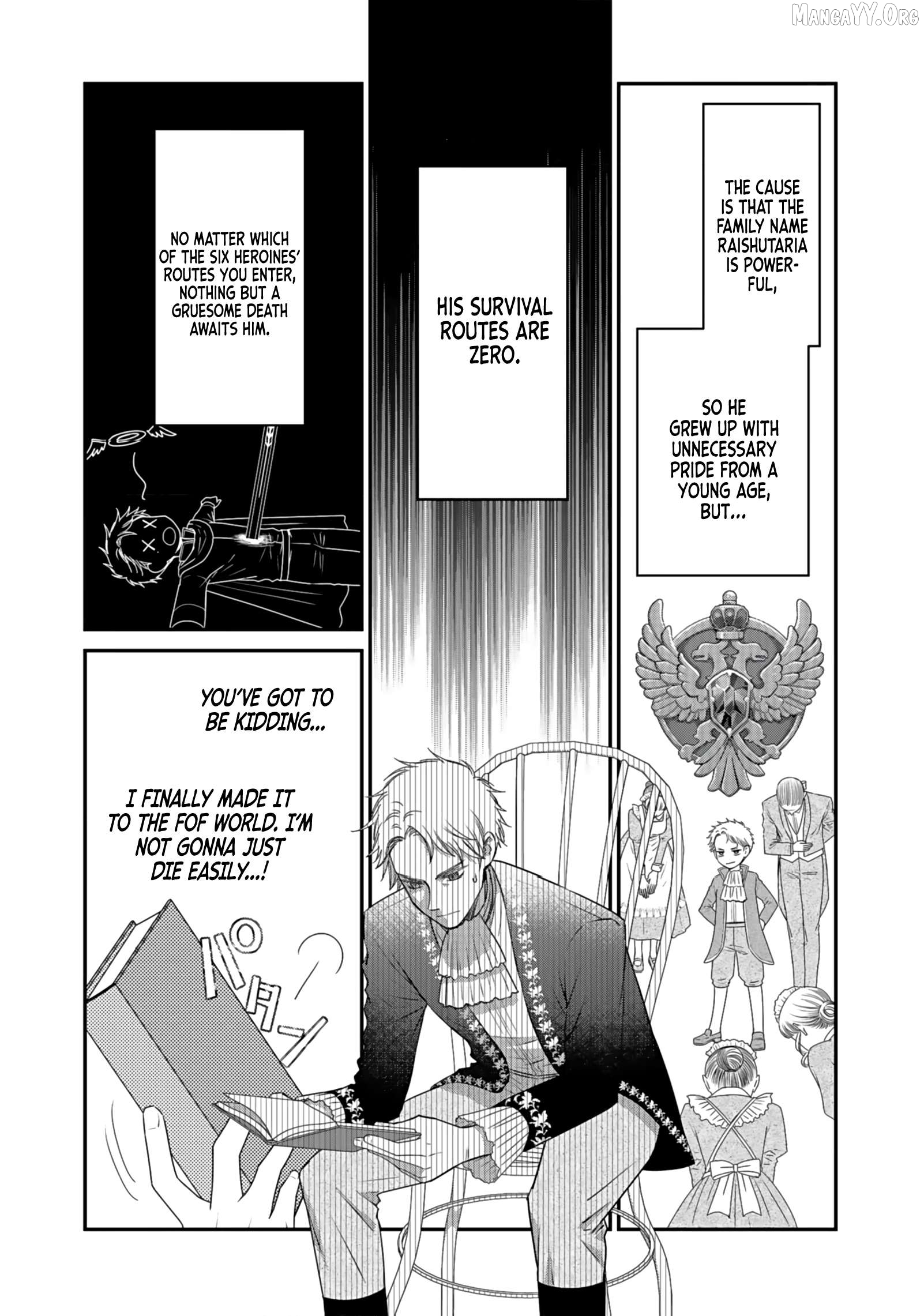 I Reincarnated as a Hated Villain Noble, So I Decided to Crush My Doom Flags and Become the Strongest Chapter 1 - Page 19