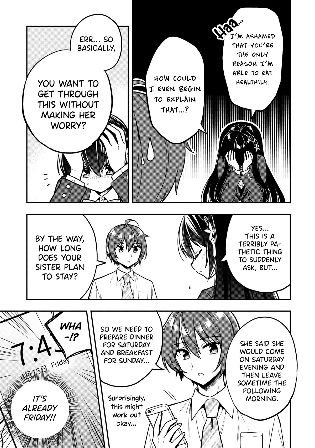 I Spoiled the Kuudere Next to Me and Gave Her the Key to my Home Chapter 8 - Page 6