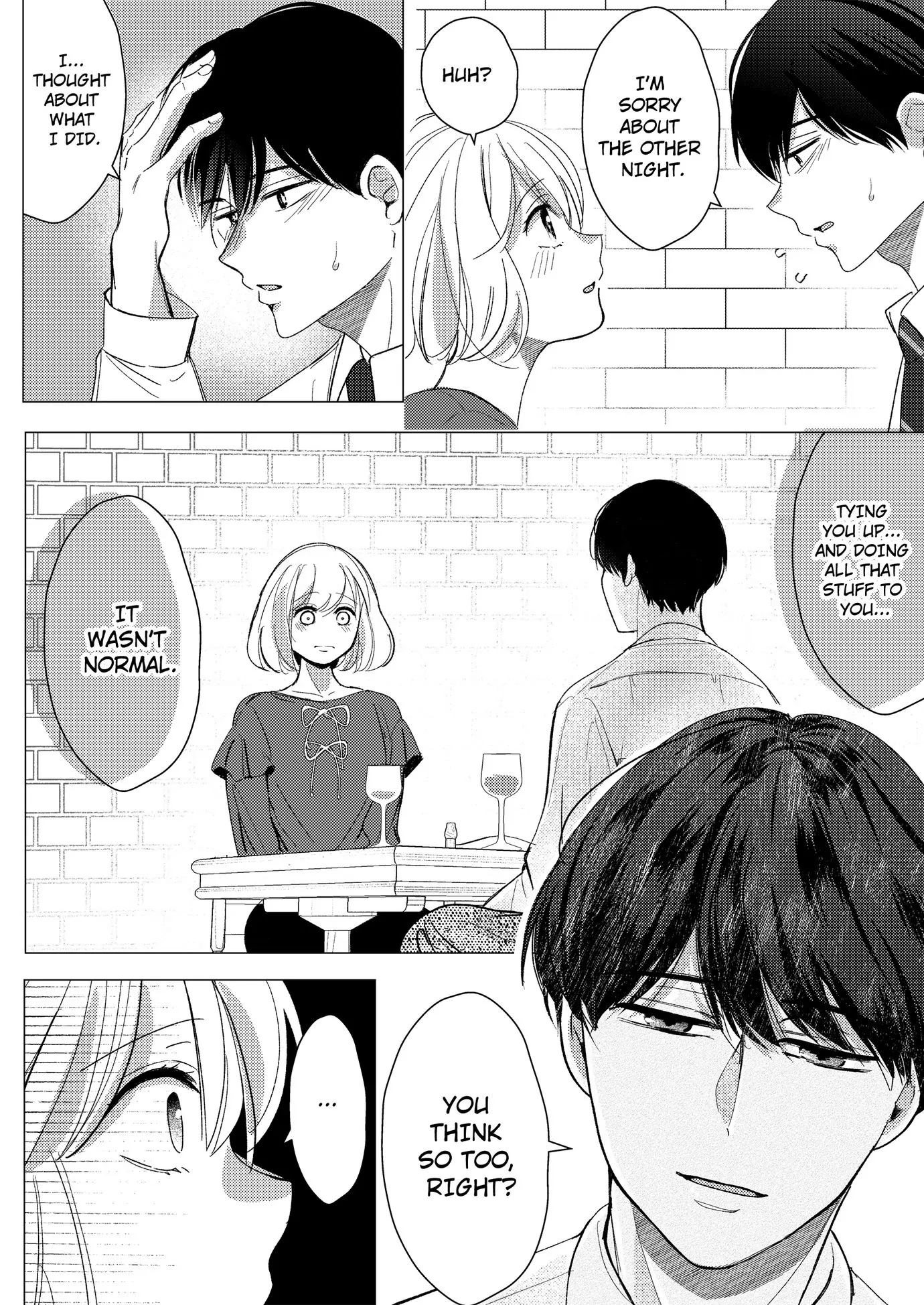 I Think We’re Both Perverts: Tie Me up Sweetly and Love Me More Chapter 7 - Page 8