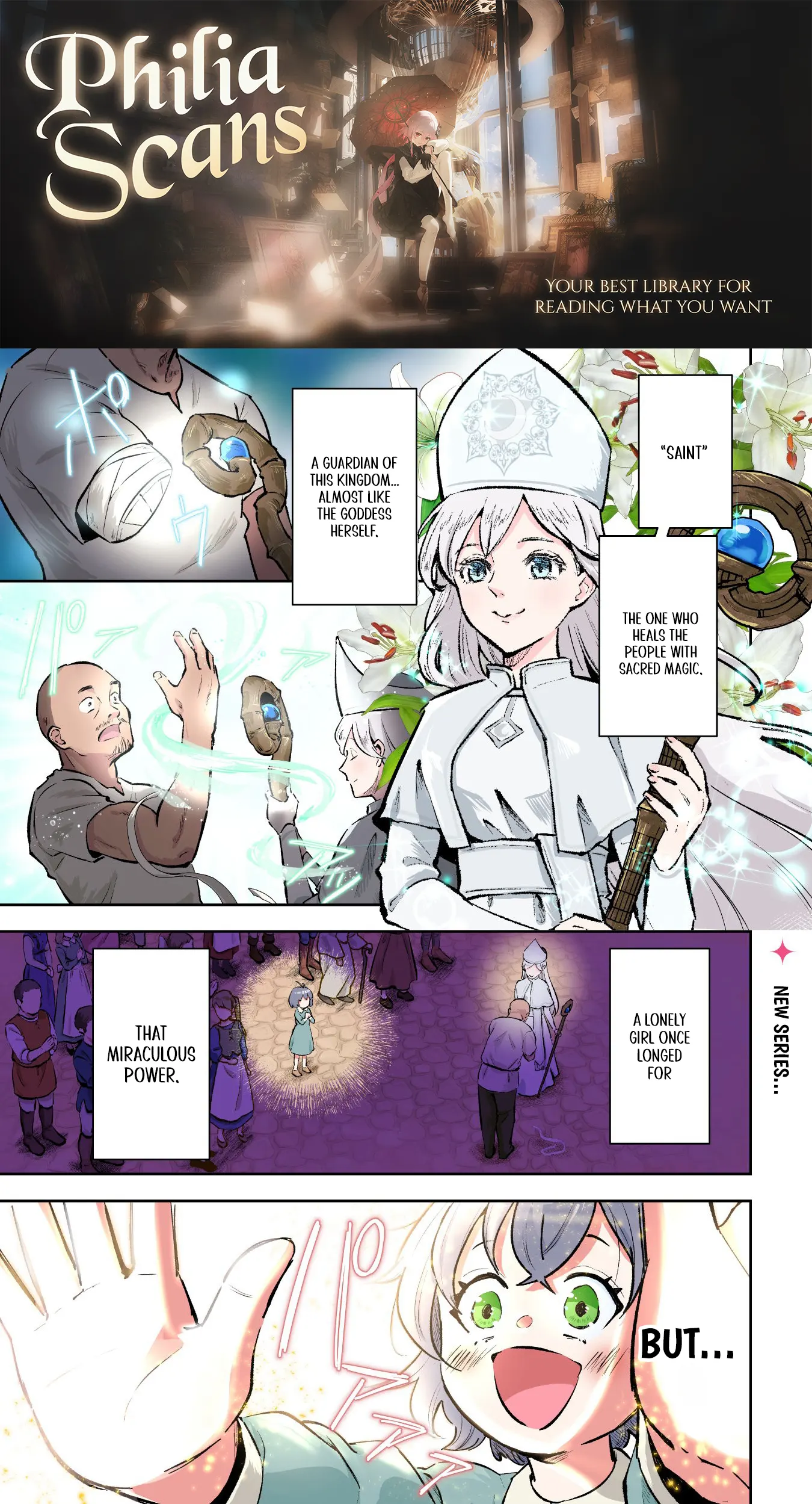 I Want to Be a Saintess, but I Can Only Use Offensive Magic! Chapter 1 - Page 1