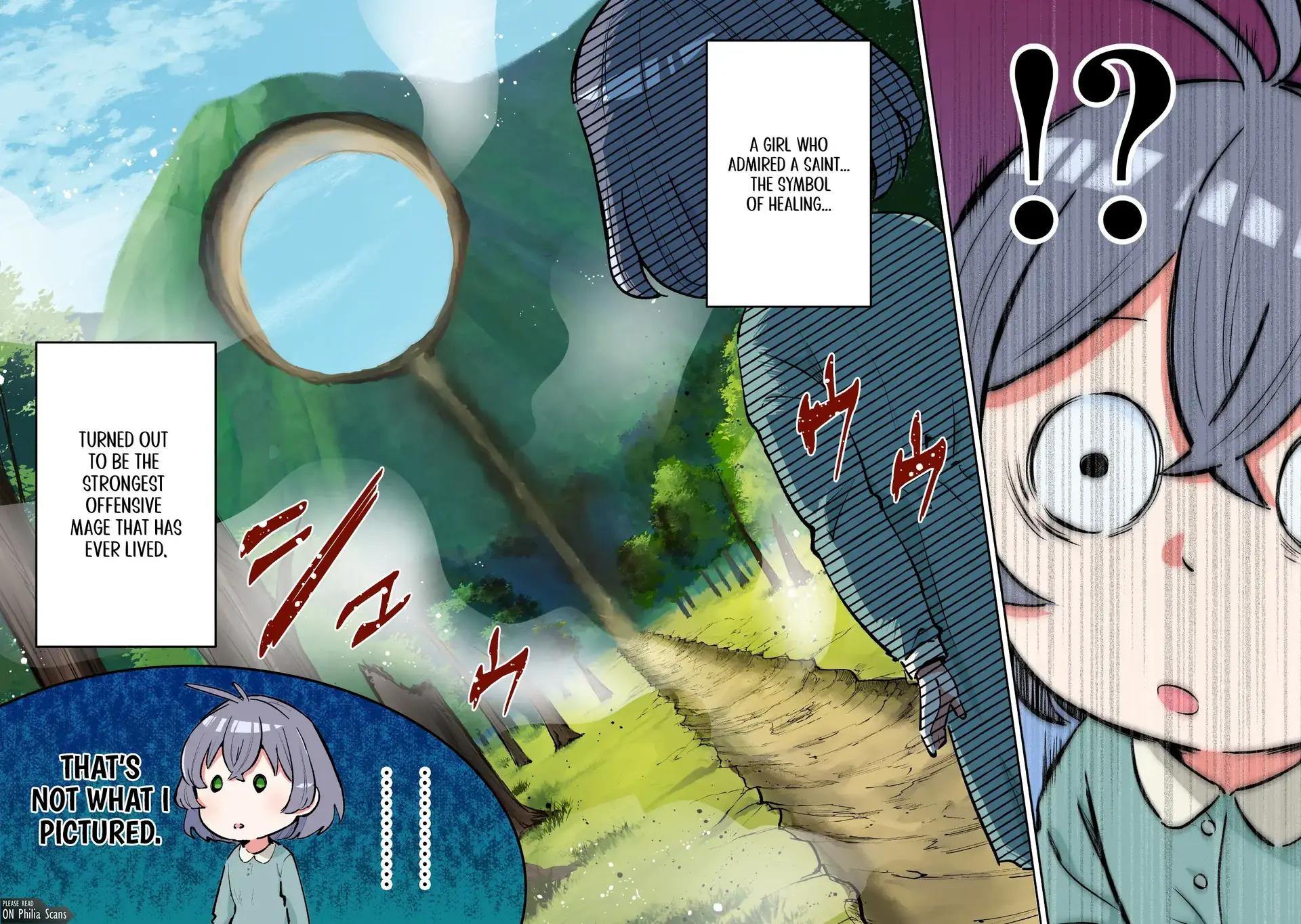 I Want to Be a Saintess, but I Can Only Use Offensive Magic! Chapter 1 - Page 3