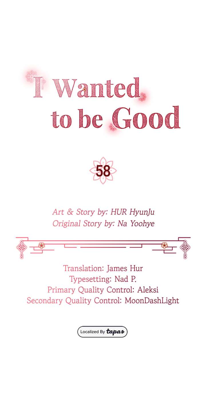 I Want to Live a Good Life Chapter 58 - Page 1