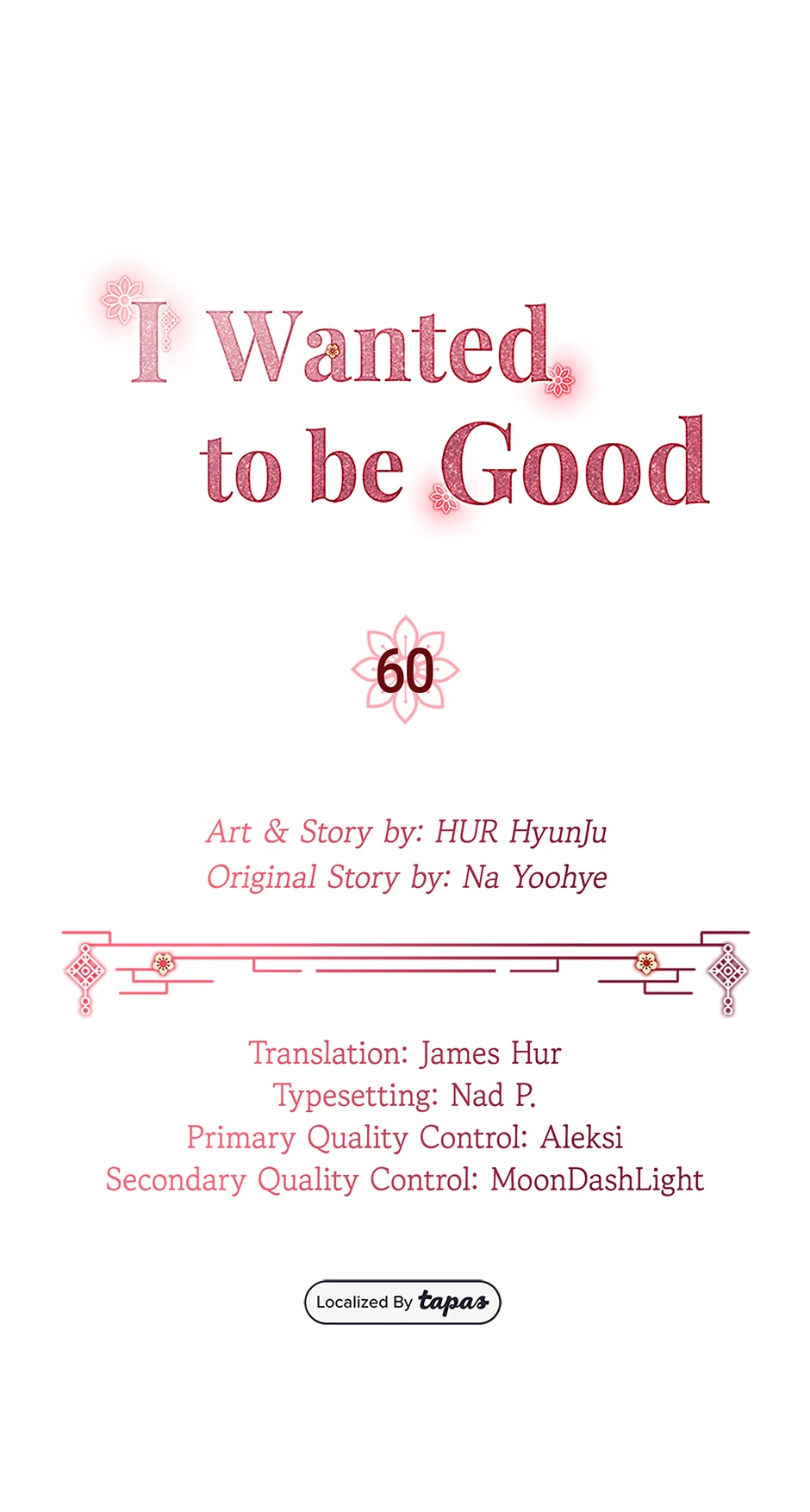 I Want to Live a Good Life Chapter 60 - Page 1