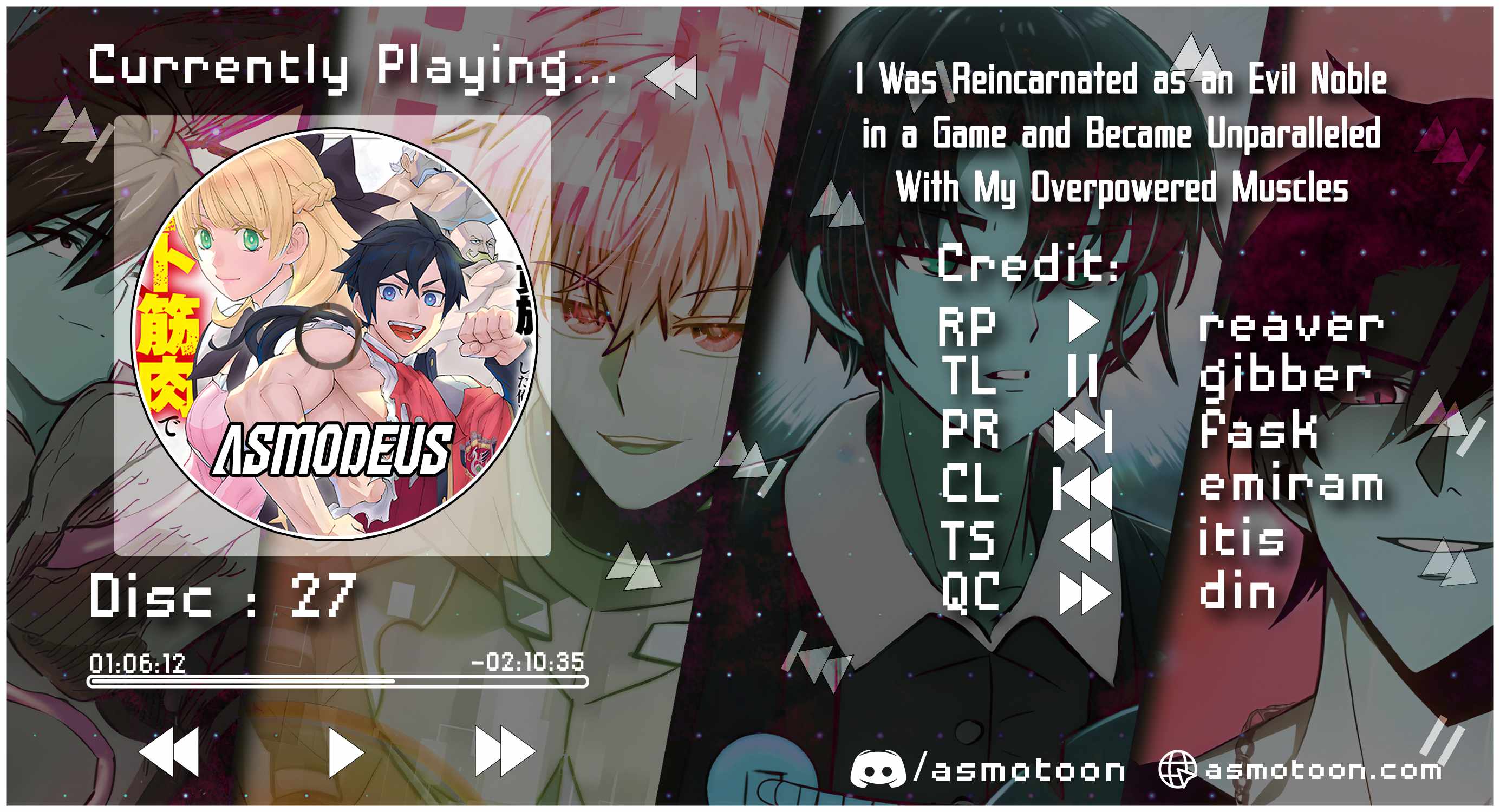 I Was Reincarnated as an Evil Noble in a Game and Became Unparalleled With My Overpowered Muscles Chapter 27 - Page 1