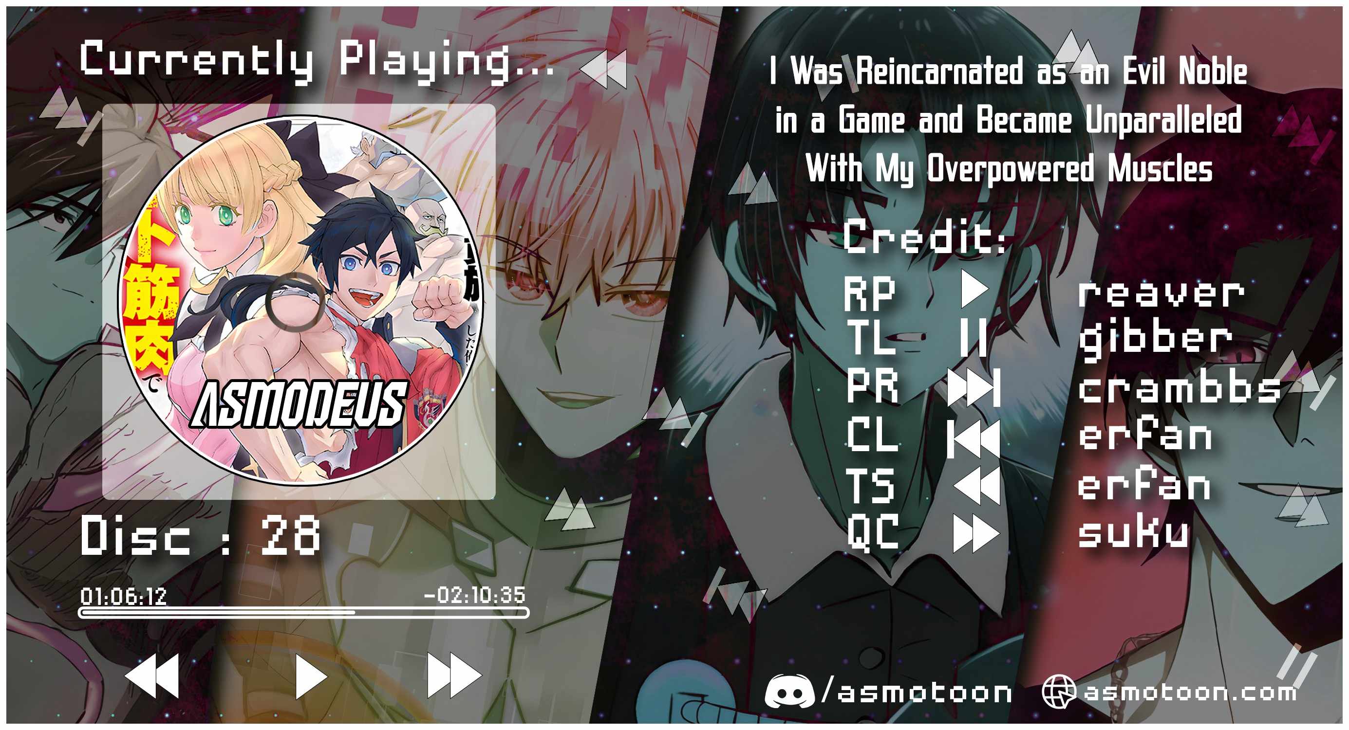 I Was Reincarnated as an Evil Noble in a Game and Became Unparalleled With My Overpowered Muscles Chapter 28 - Page 1