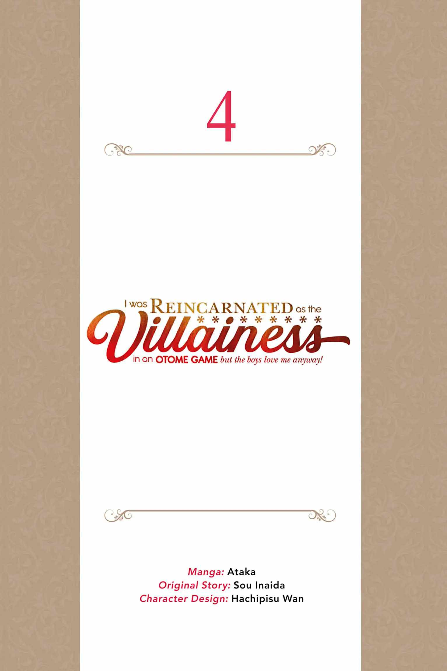 I Was Reincarnated as the Villainess in an Otome Game but the Boys Love Me Anyway! Chapter 15 - Page 4