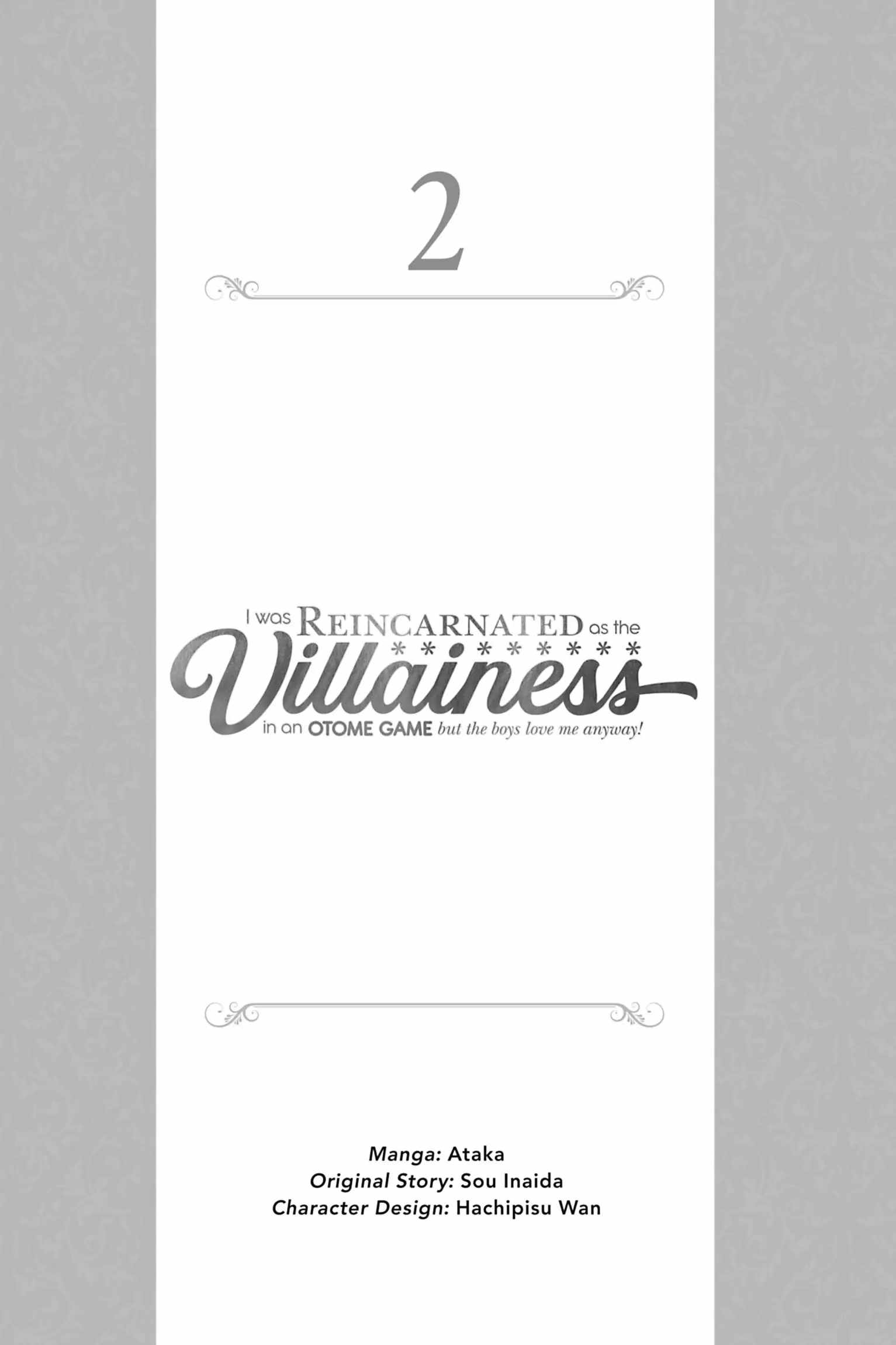 I Was Reincarnated as the Villainess in an Otome Game but the Boys Love Me Anyway! Chapter 5 - Page 3