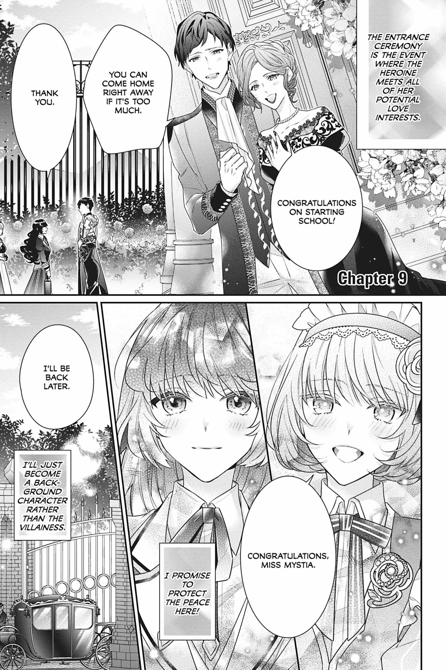 I Was Reincarnated as the Villainess in an Otome Game but the Boys Love Me Anyway! Chapter 9 - Page 1